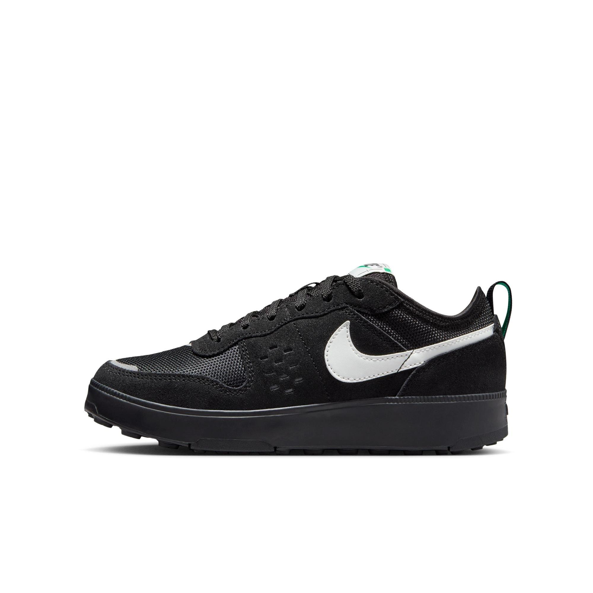 Nike C1TY Grade School Boys' "Black/Summit White/Stadium Green" Shoe