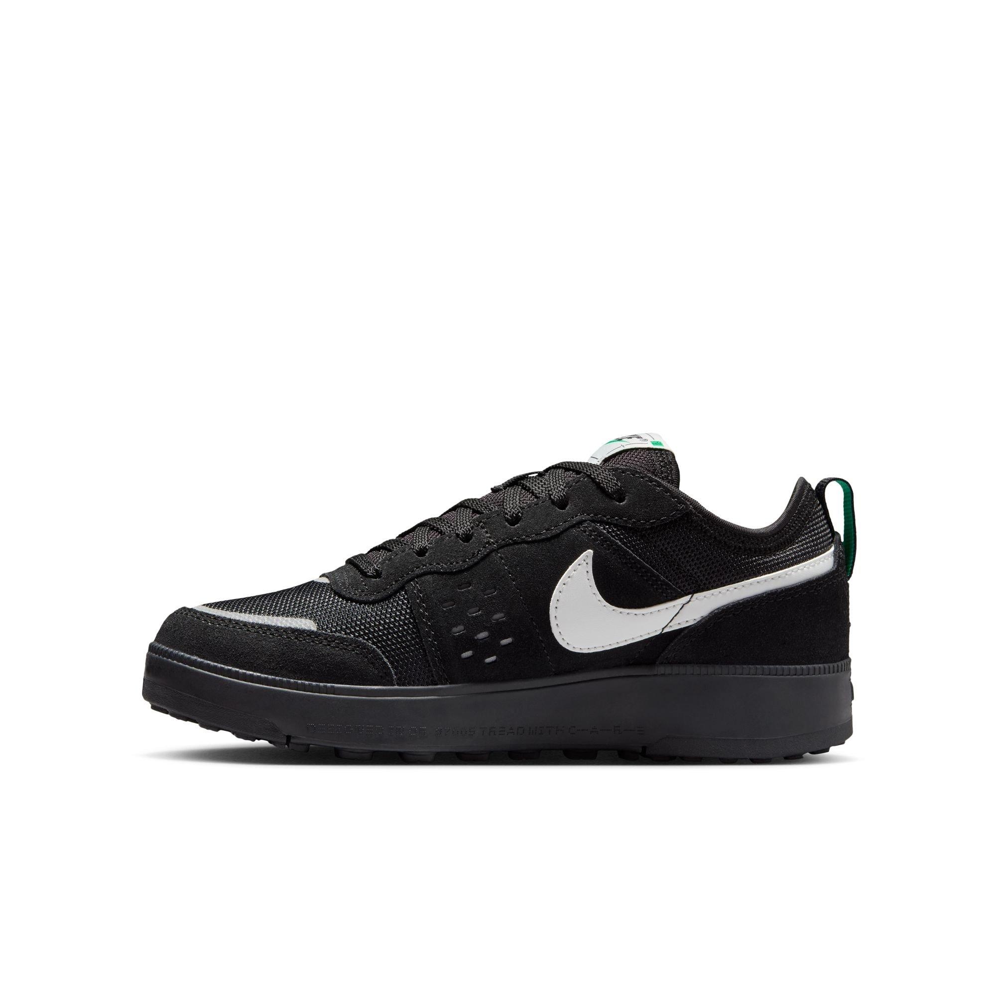 Nike C1TY Grade School Boys' "Black/Summit White/Stadium Green" Shoe