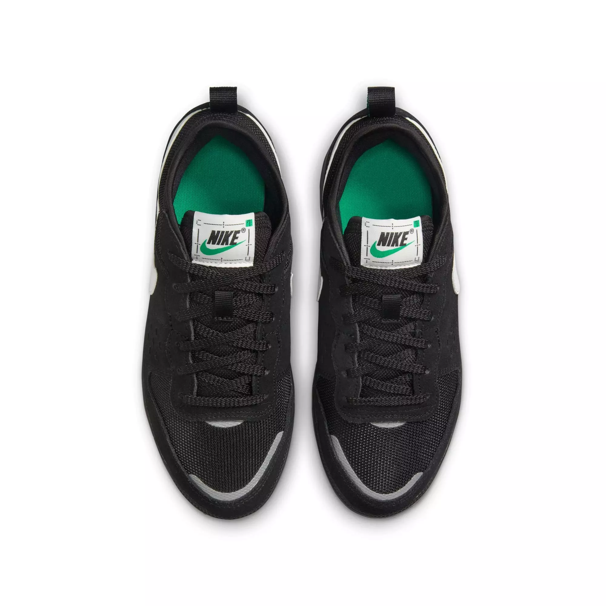 Nike C1TY "Black/Summit White/Stadium Green" Grade School Boys' Shoe - BLACK/WHITE