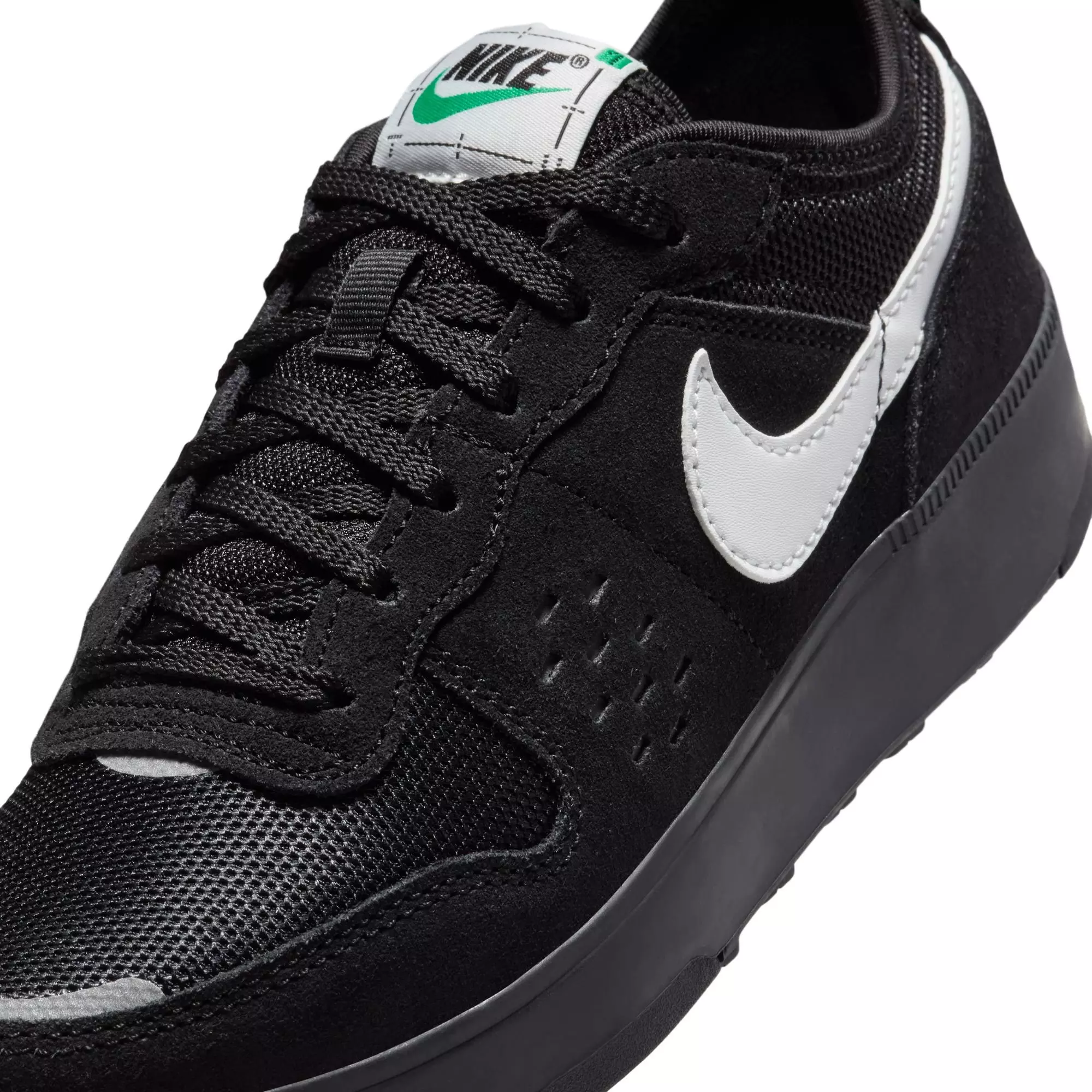 Nike C1TY "Black/Summit White/Stadium Green" Grade School Boys' Shoe - BLACK/WHITE