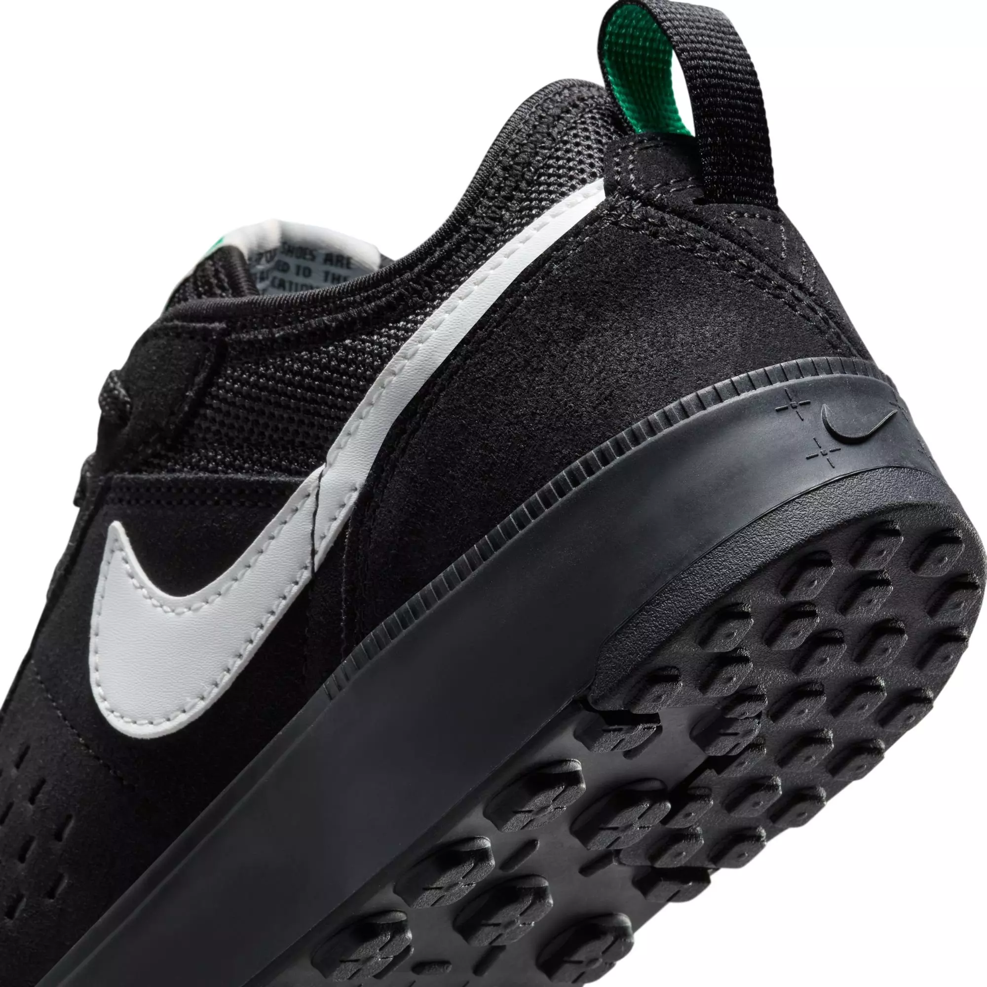 Nike C1TY "Black/Summit White/Stadium Green" Grade School Boys' Shoe - BLACK/WHITE