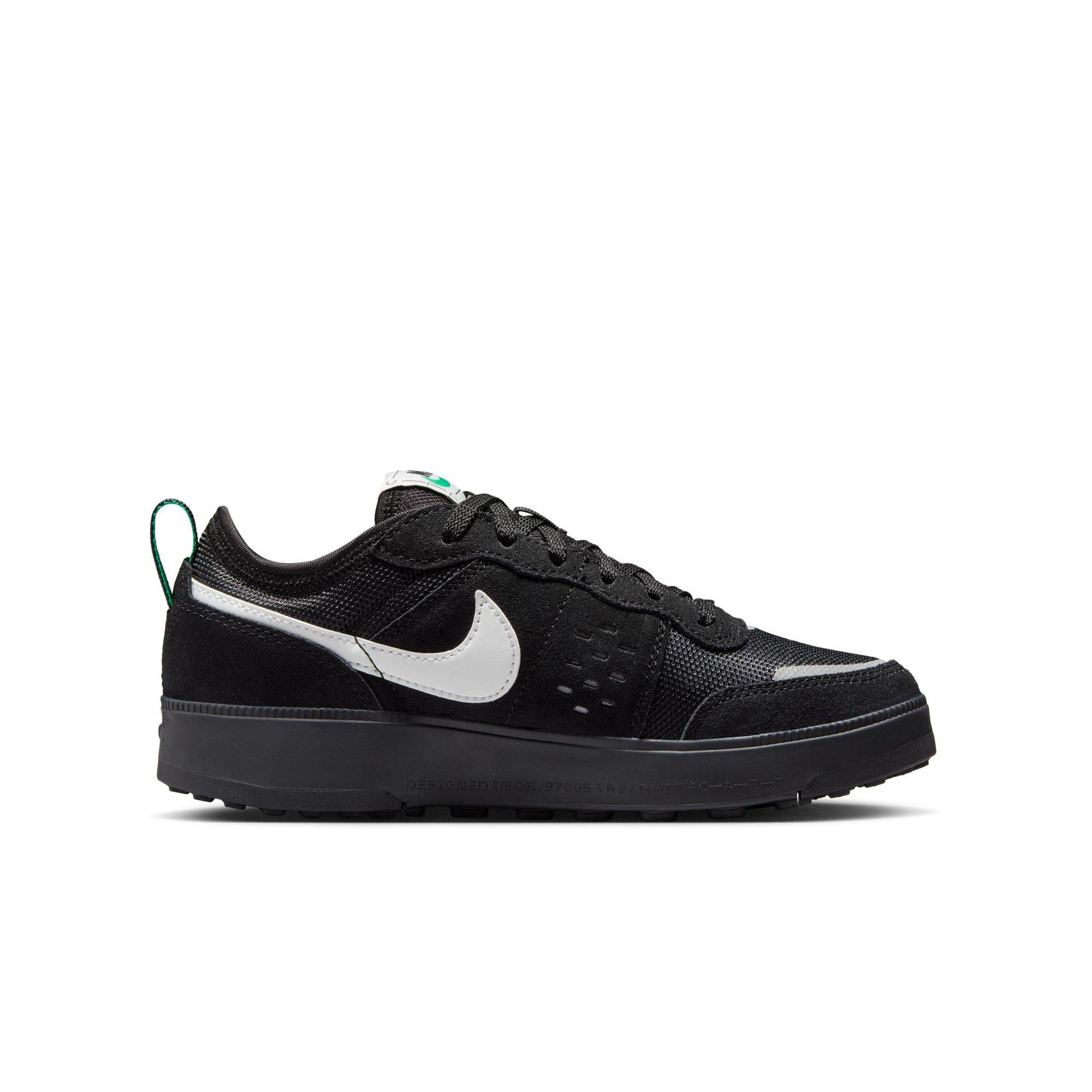 Nike C1TY Grade School Boys' "Black/Summit White/Stadium Green" Shoe