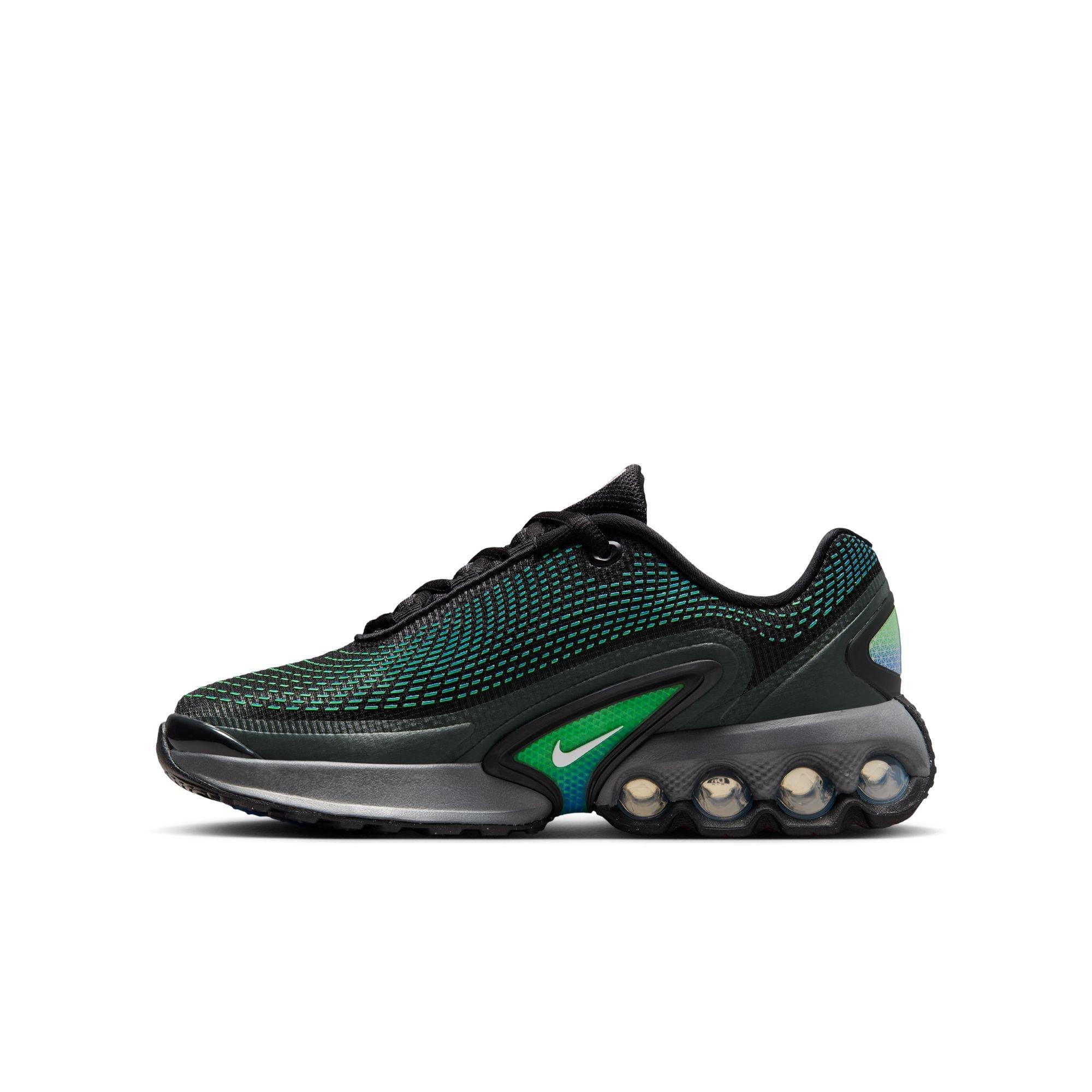 Nike Air Max Dn Grade School Boys' "Black/White/Hyper Cobalt/Rage Green" Shoe