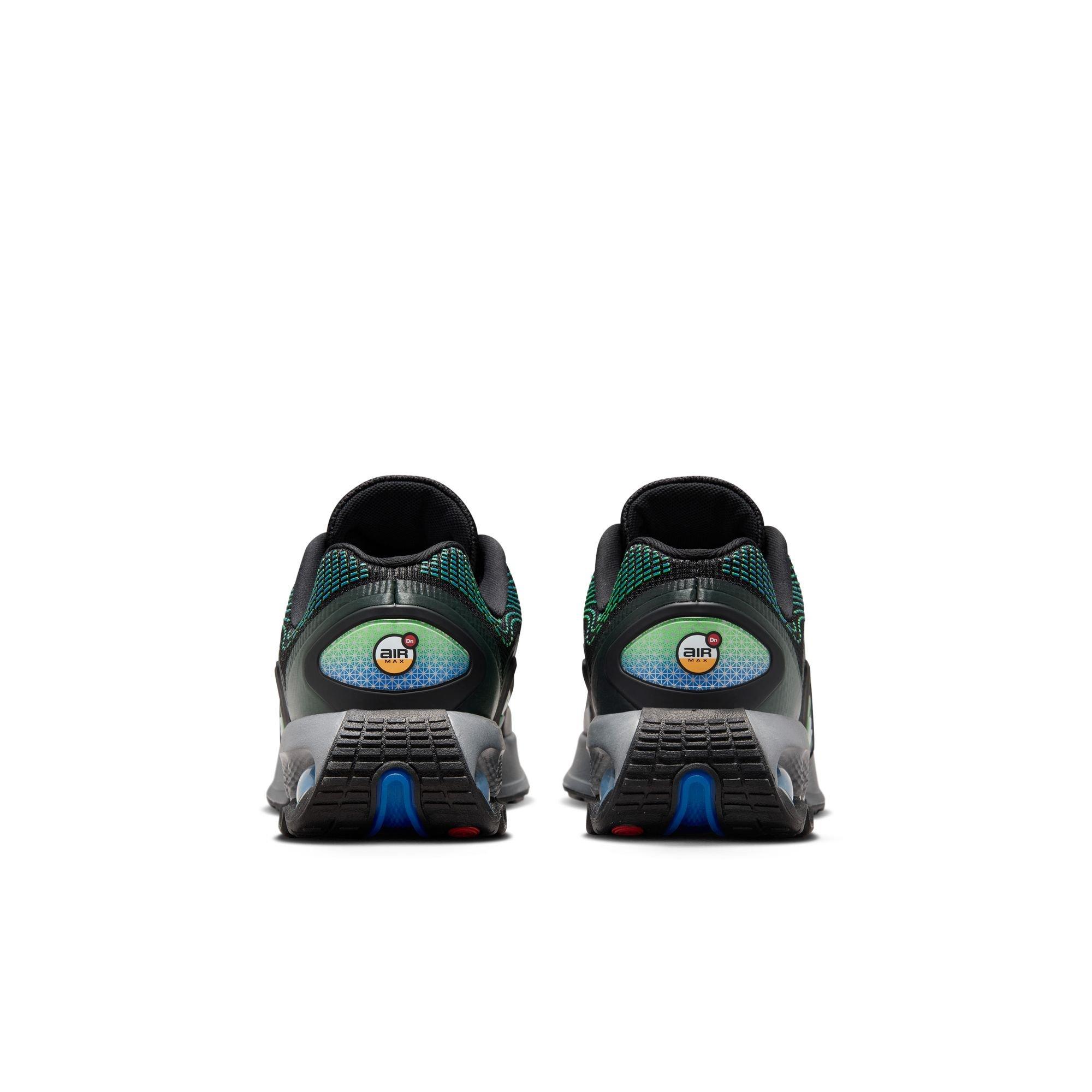 Nike Air Max Dn Grade School Boys' "Black/White/Hyper Cobalt/Rage Green" Shoe