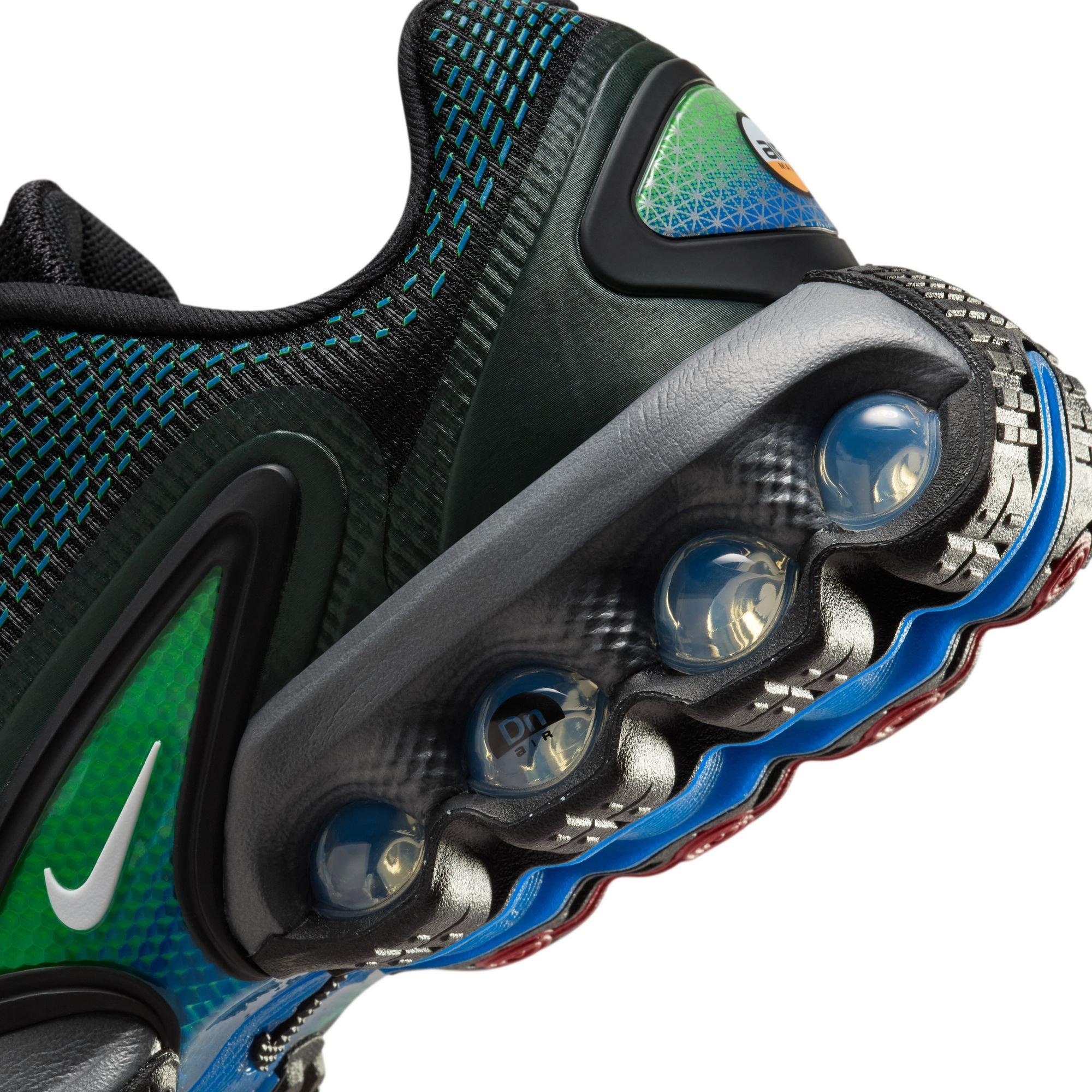 Nike Air Max Dn Grade School Boys' "Black/White/Hyper Cobalt/Rage Green" Shoe