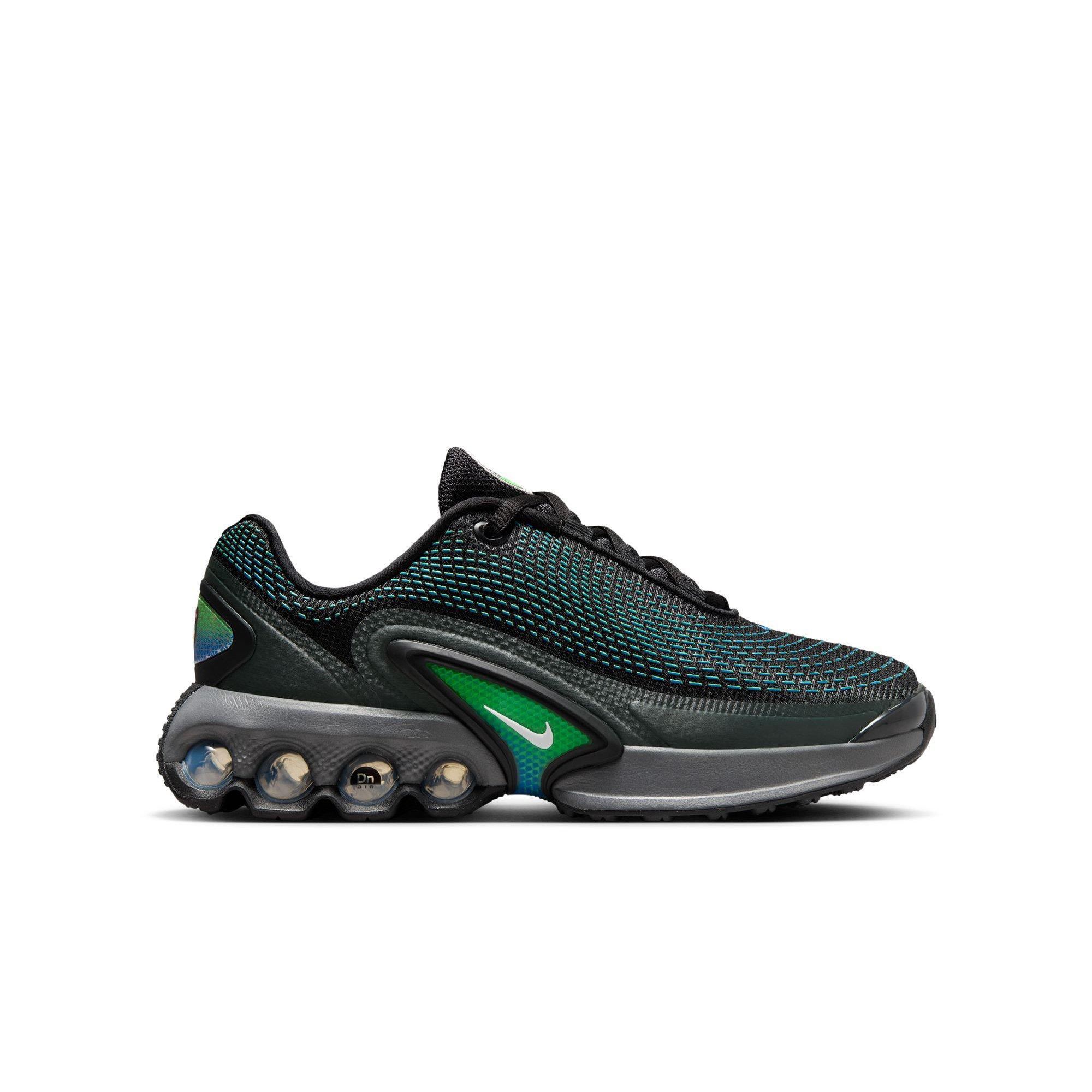 Nike Air Max Dn Grade School Boys' "Black/White/Hyper Cobalt/Rage Green" Shoe