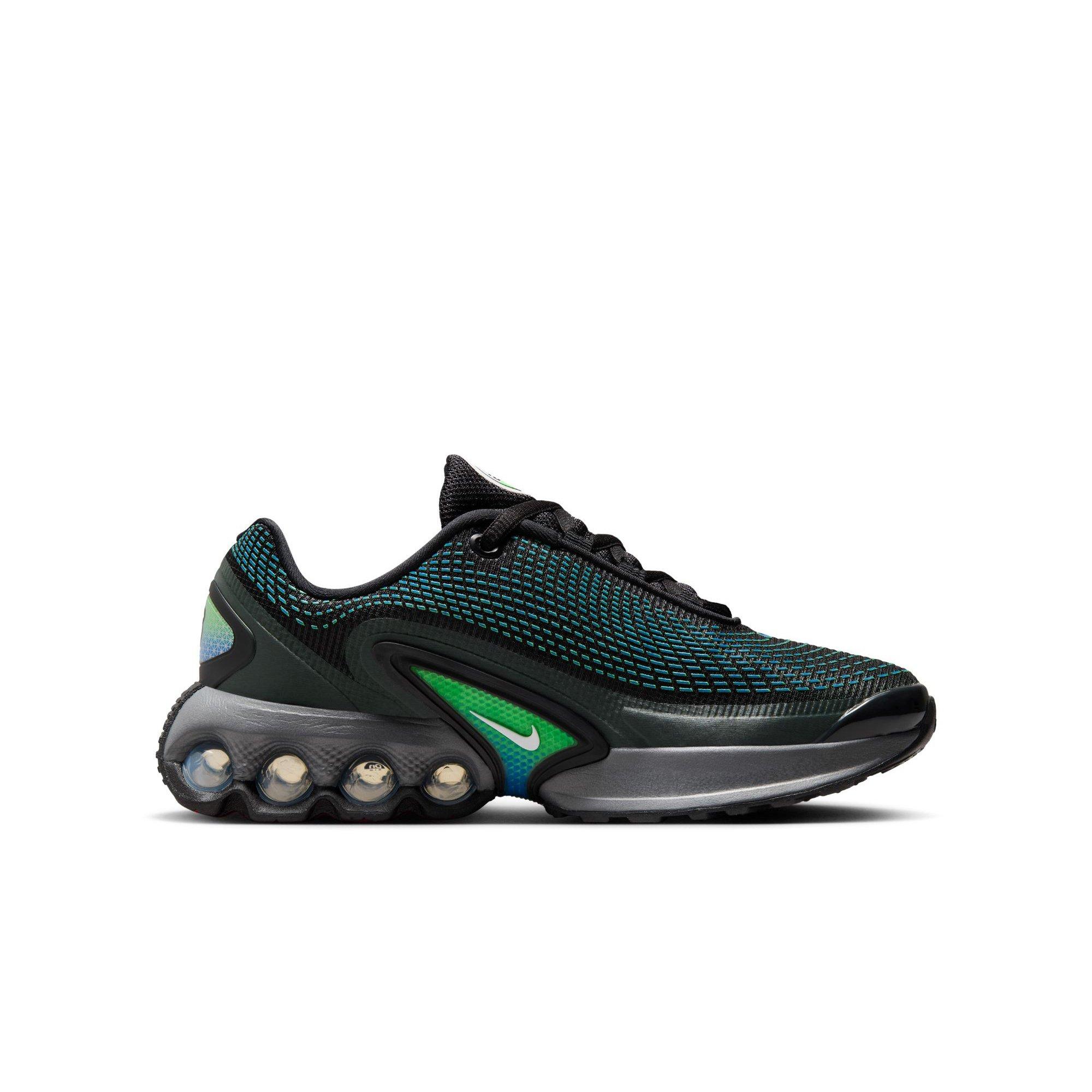 Nike Air Max Dn Grade School Boys' "Black/White/Hyper Cobalt/Rage Green" Shoe