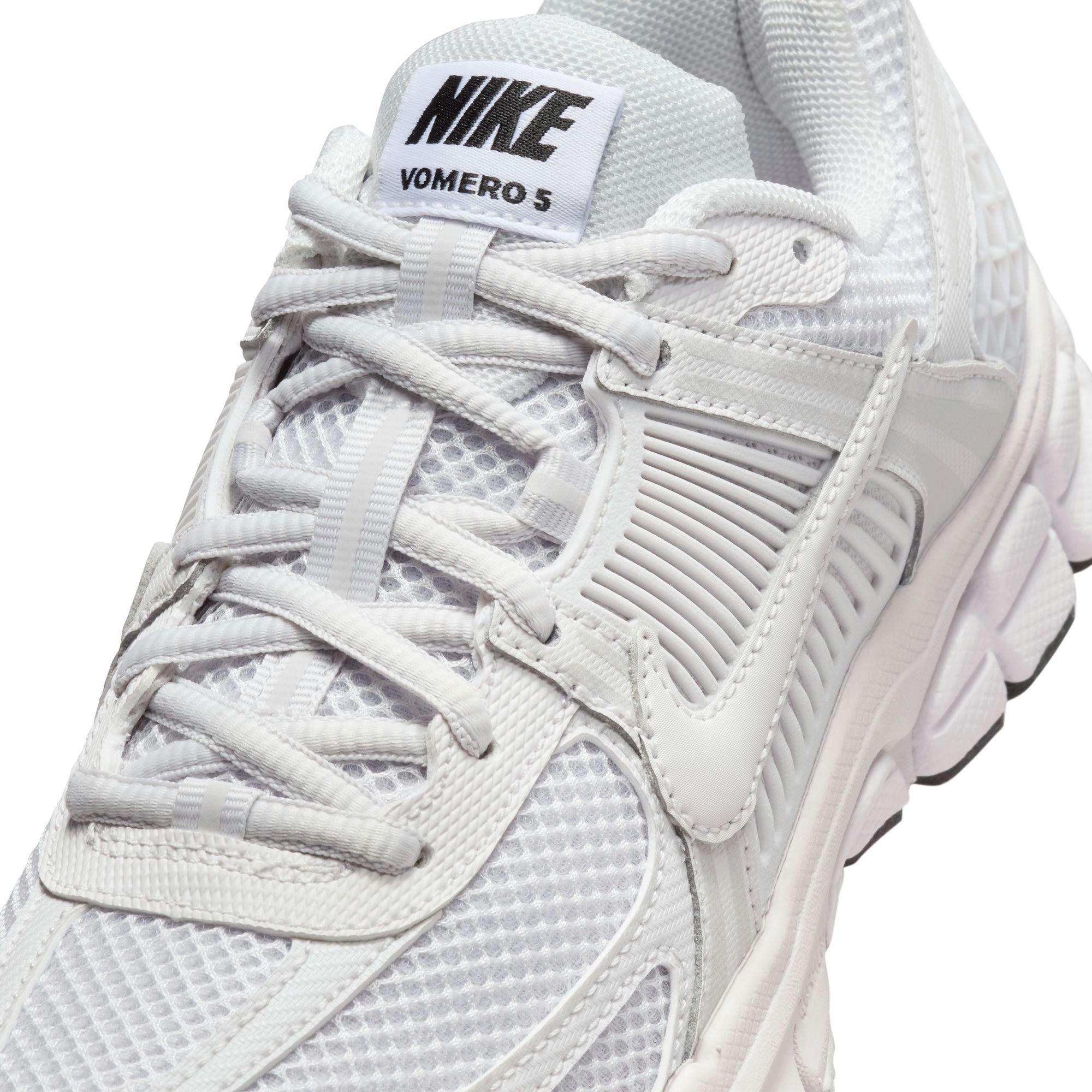 Nike Vomero 5 "White/Vast Grey/Black/Sail" Grade School Boys' Shoe