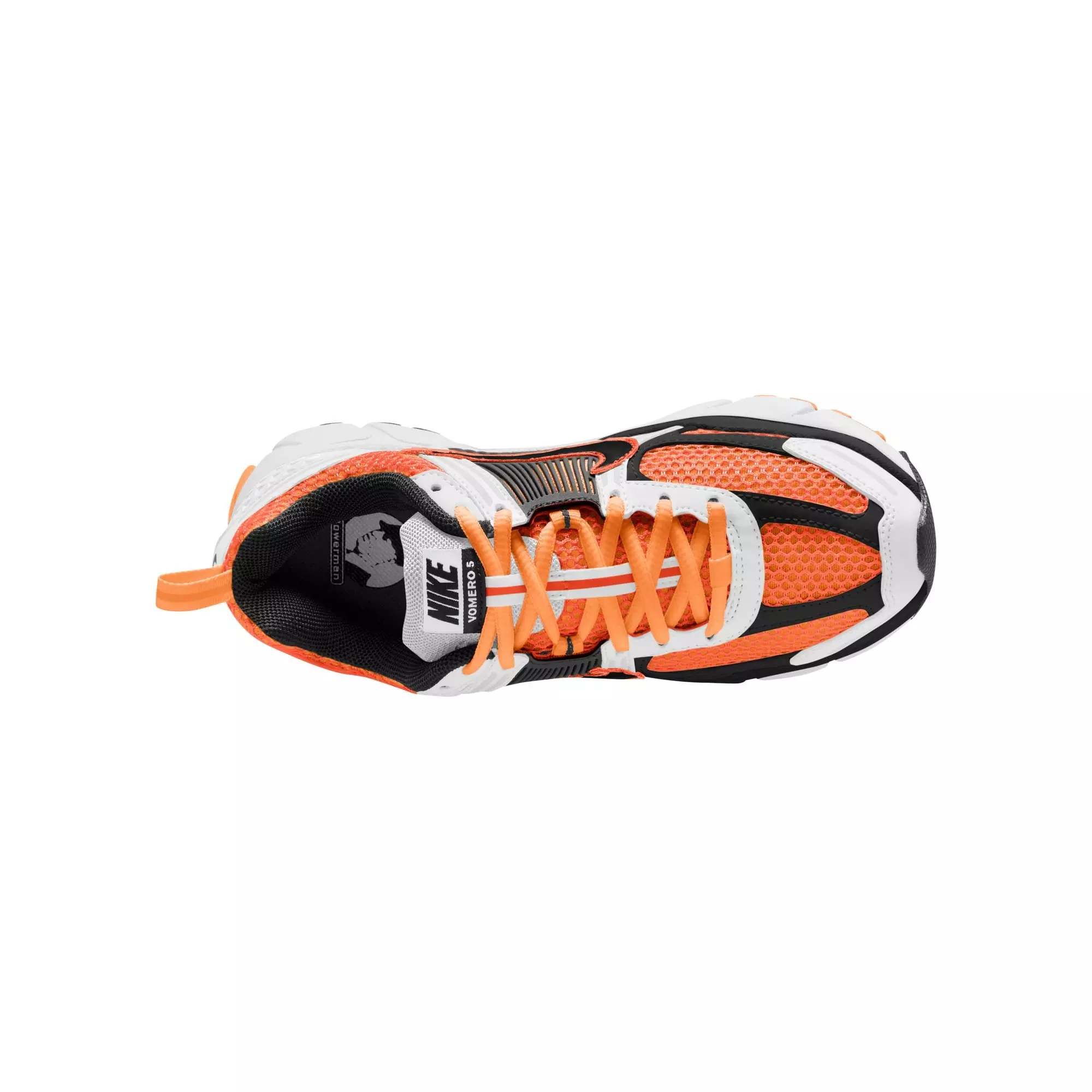 Nike Vomero 5 "Total Orange/Black/White/Metallic Platinum" Grade School Boys' Shoe - ORANGE/BLACK