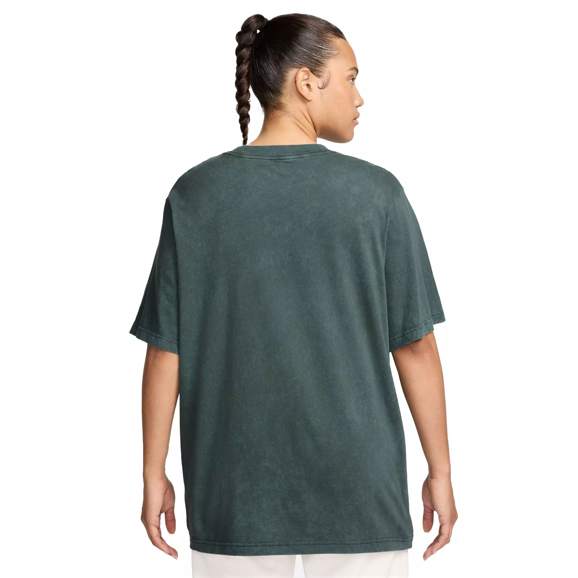 Nike Women's Short-Sleeve Basketball Tee - GREEN