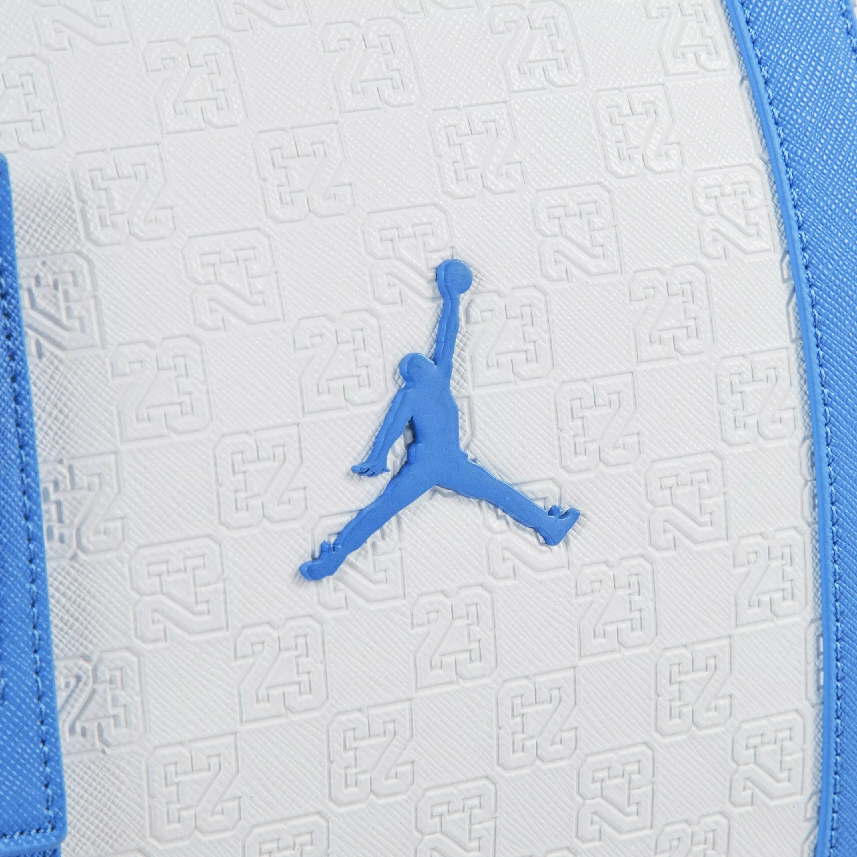 Jordan Monogram Duffle Bag Medium - White/Blue - WHITE/BLUE
