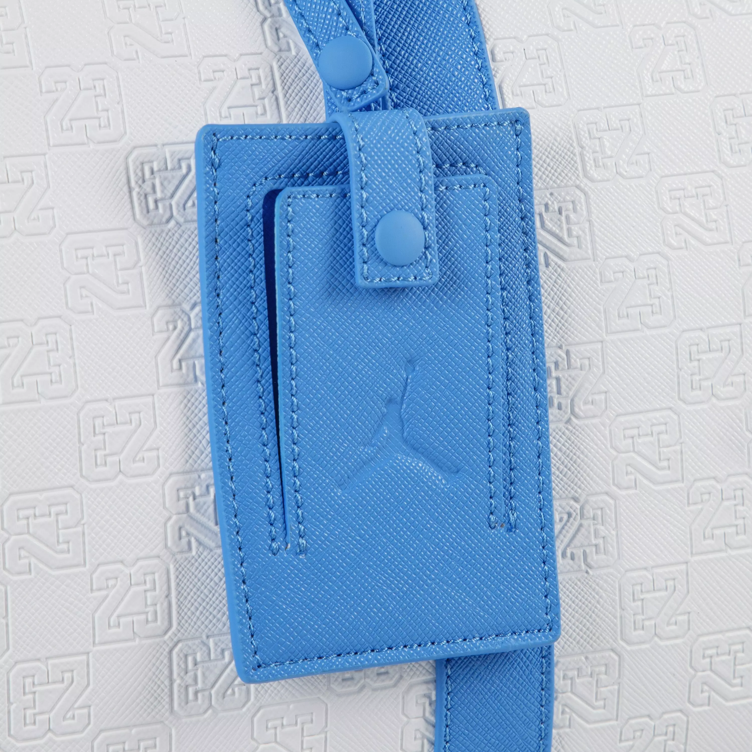 Jordan Monogram Duffle Bag Medium - White/Blue - WHITE/BLUE