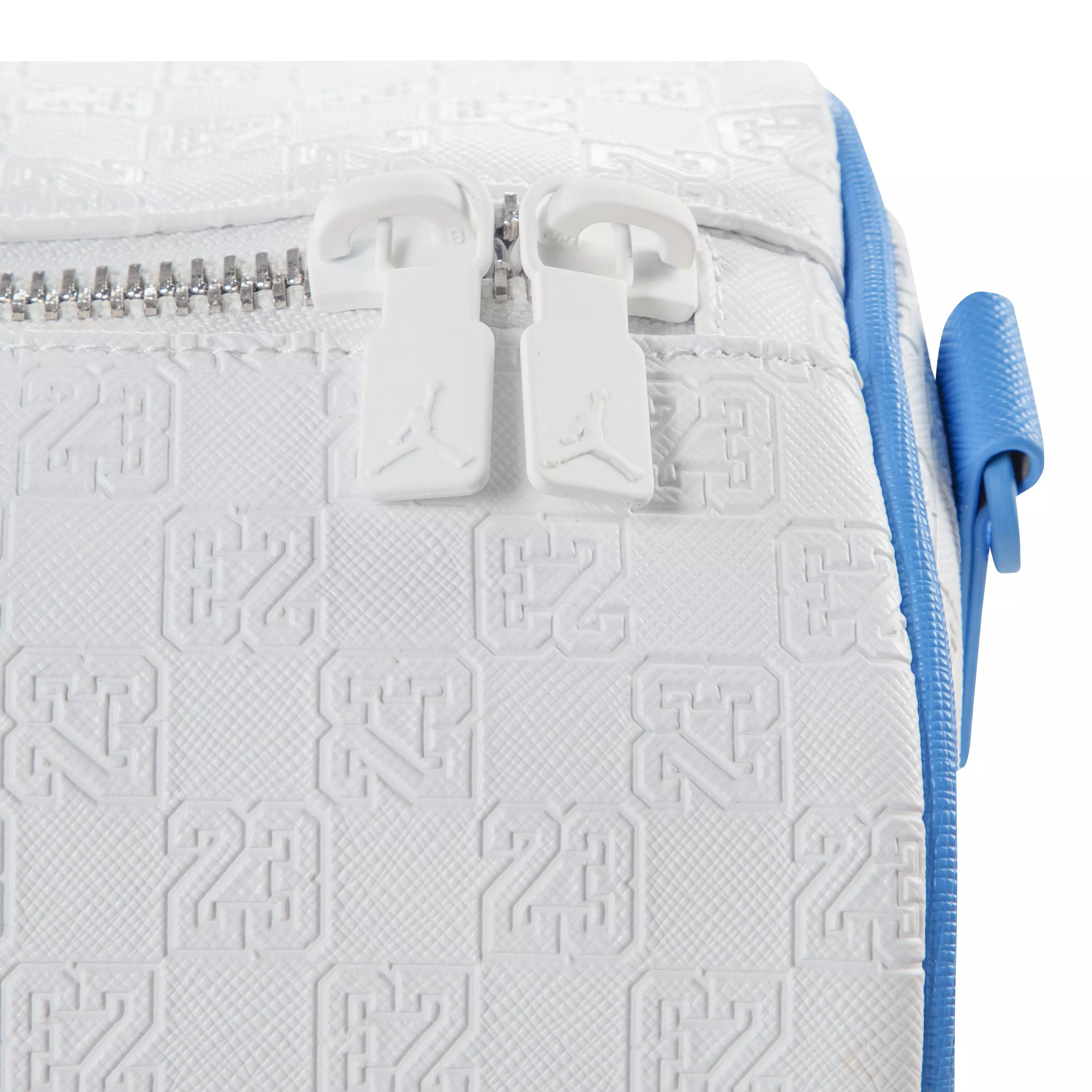 Jordan Monogram Duffle Bag Medium - White/Blue - WHITE/BLUE