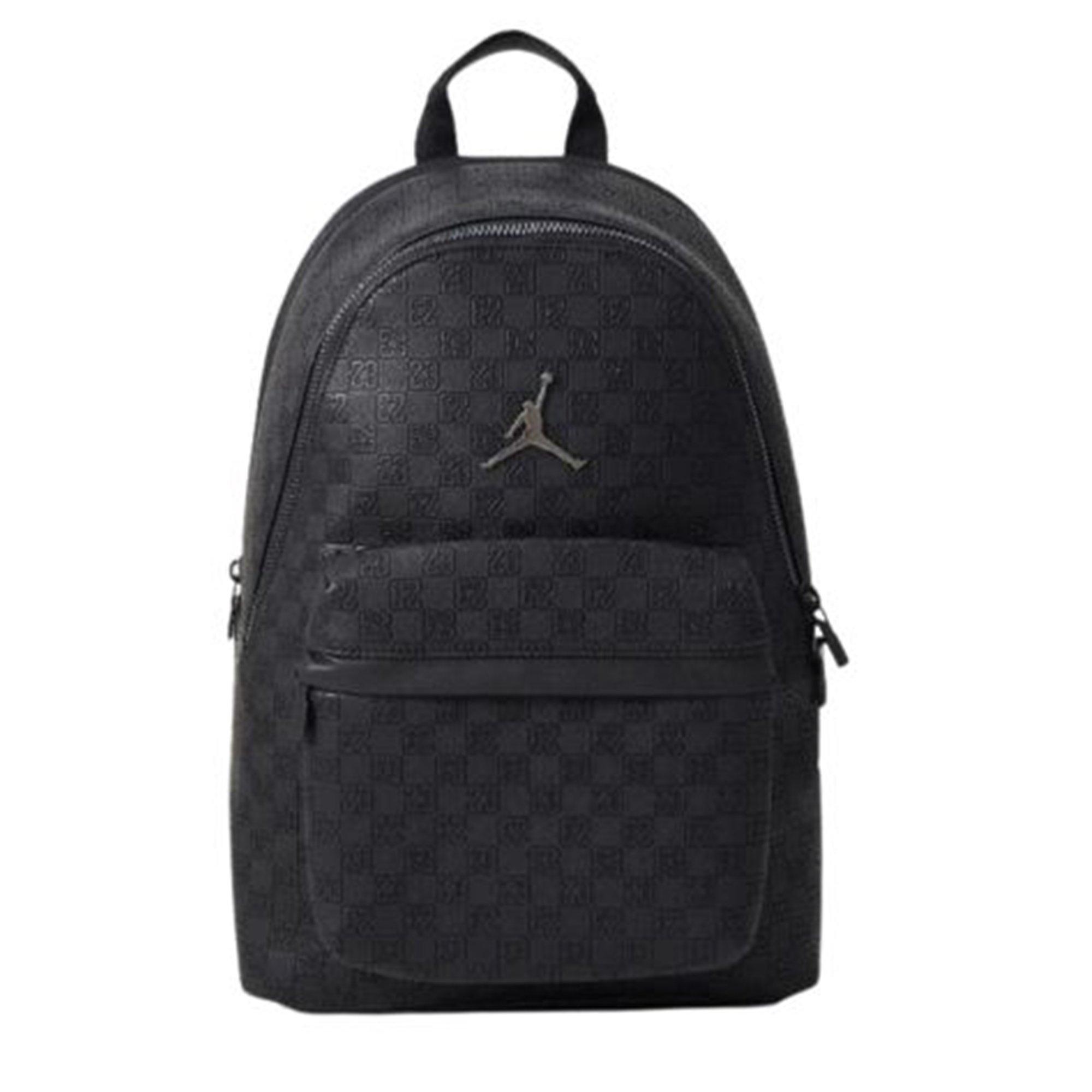 Jordan Monogram Backpack - Black/Grey - BLACK/GREY Thumbnail View 1