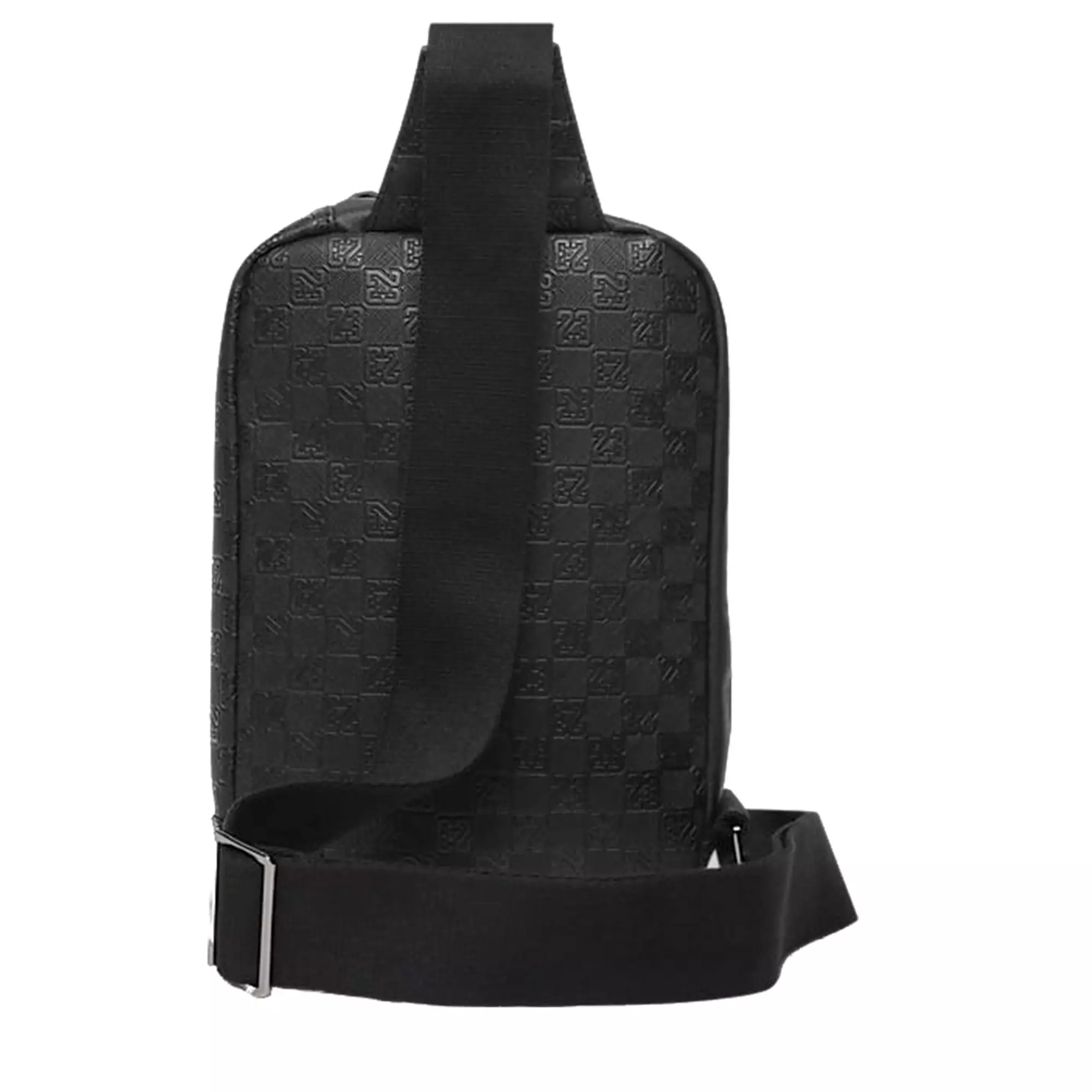 Jordan Monogram Sling Bag - Black - BLACK/GREY