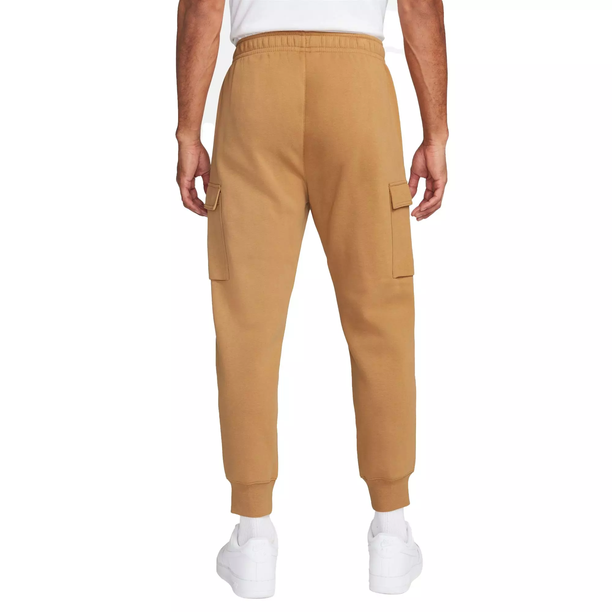 Nike Men's Sportswear Club Fleece Cargo Pants - LT BROWN