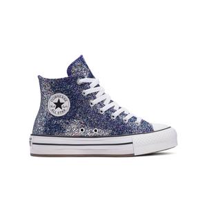 Girls purple converse best sale