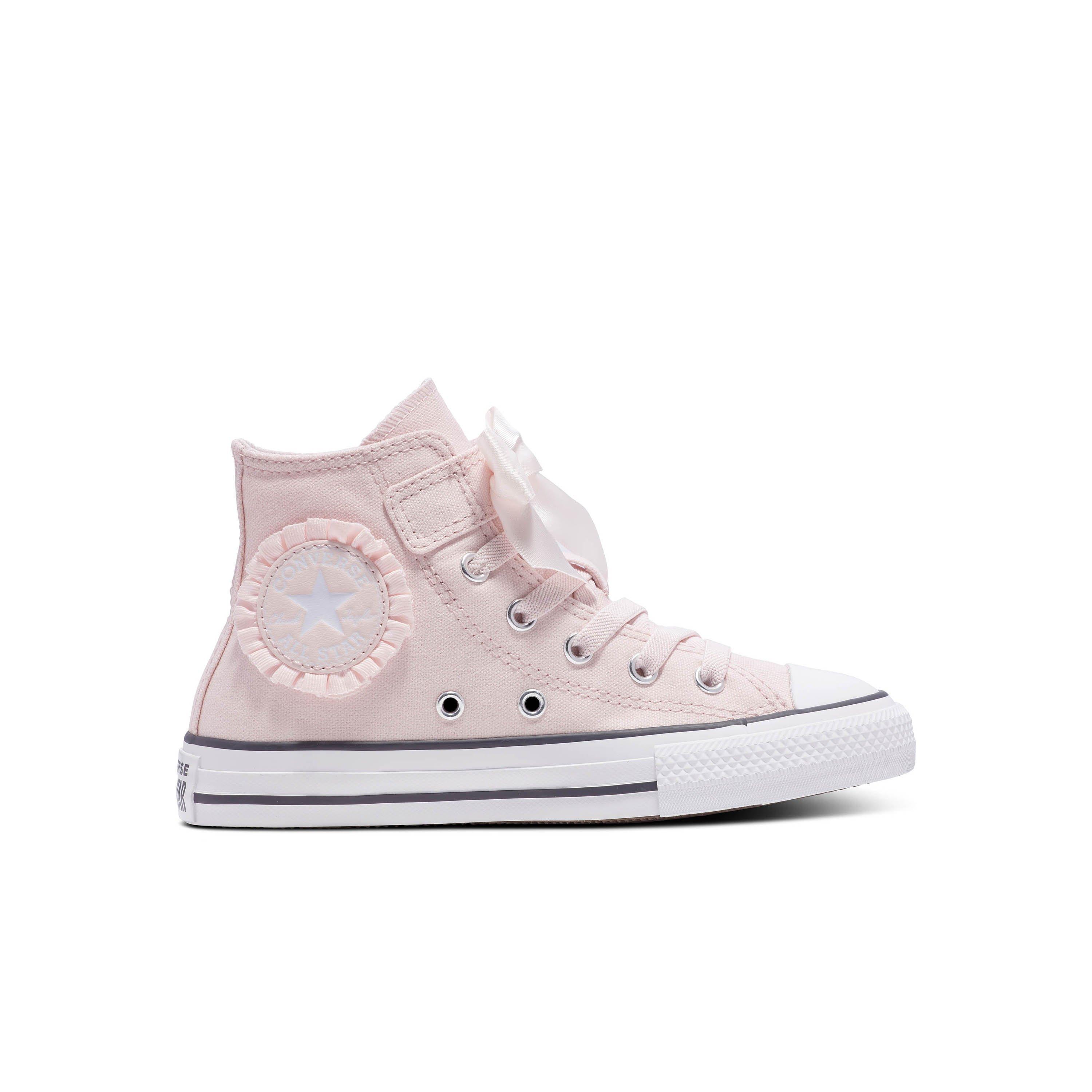 Converse Chuck Taylor All Star Easy On Ruffles and Bows Preschool Girls Shoe Hibbett