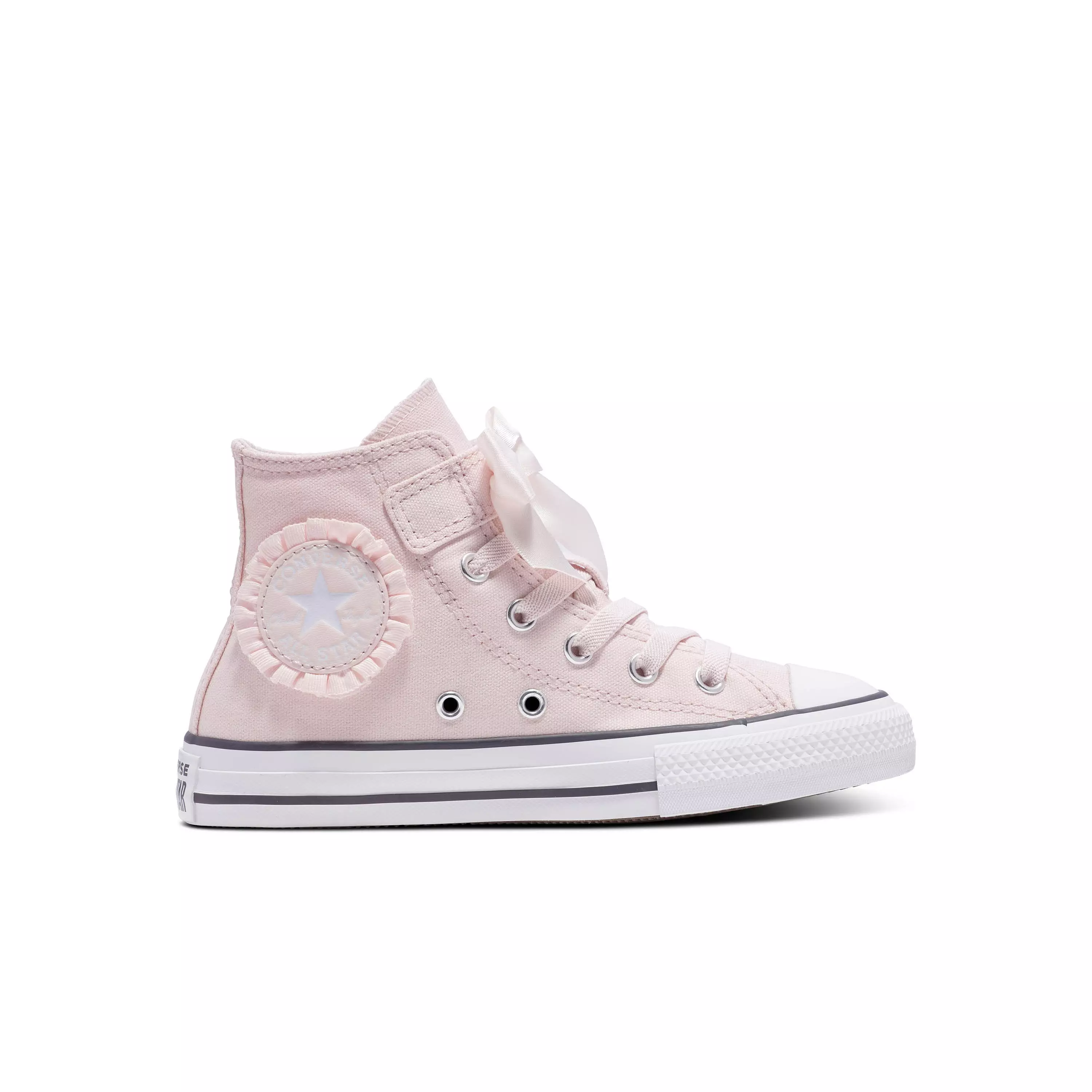 Converse Chuck Taylor All Star Easy-On "Ruffles and Bows" Preschool Girls' Shoe - PINK