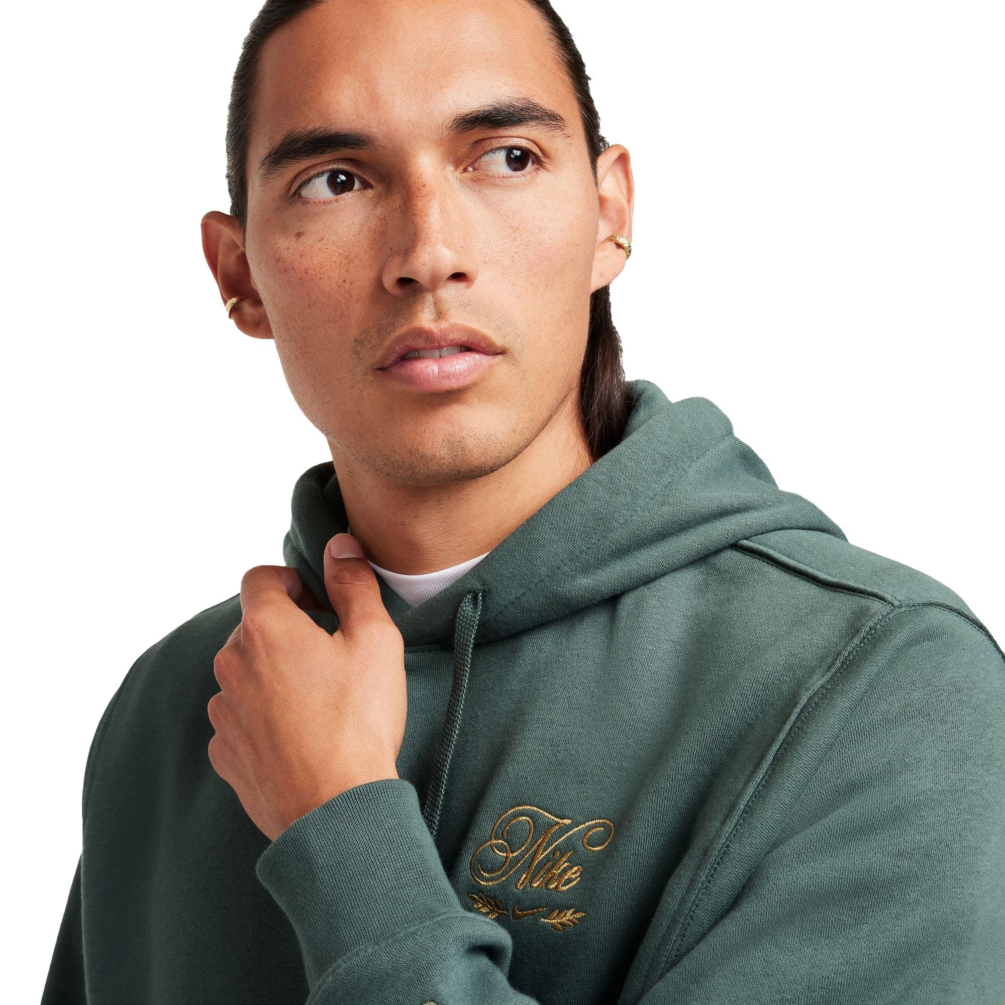 Nike Sportswear Club Fleece Pullover Men's Green Hoodie