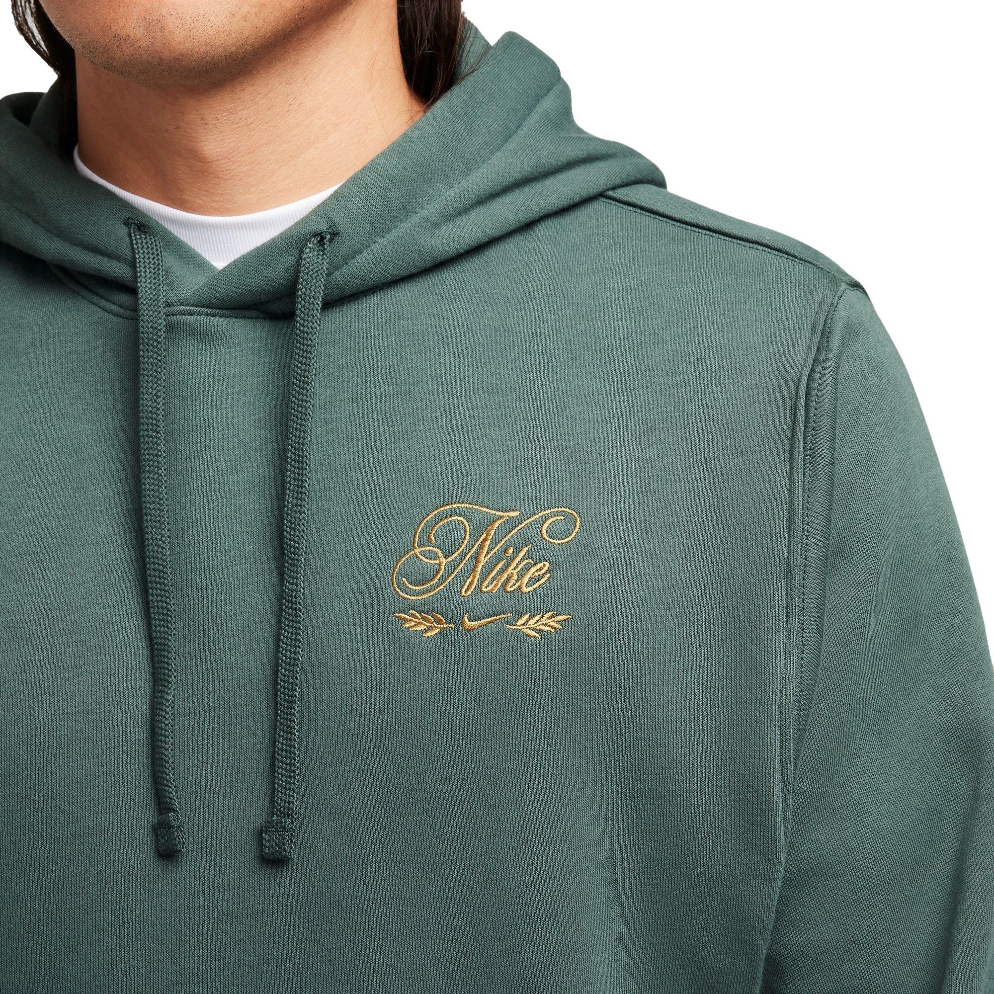 Nike Sportswear Club Fleece Pullover Men's Green Hoodie