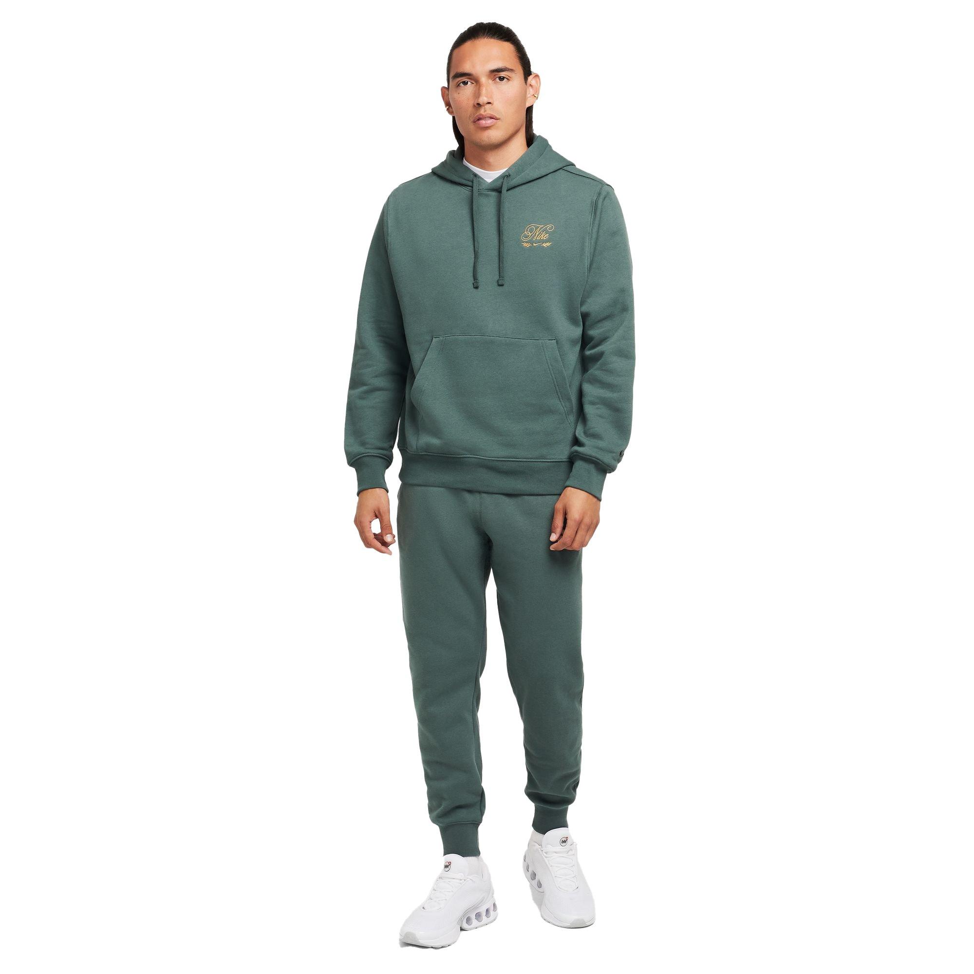 Nike Sportswear Club Fleece Pullover Men's Green Hoodie