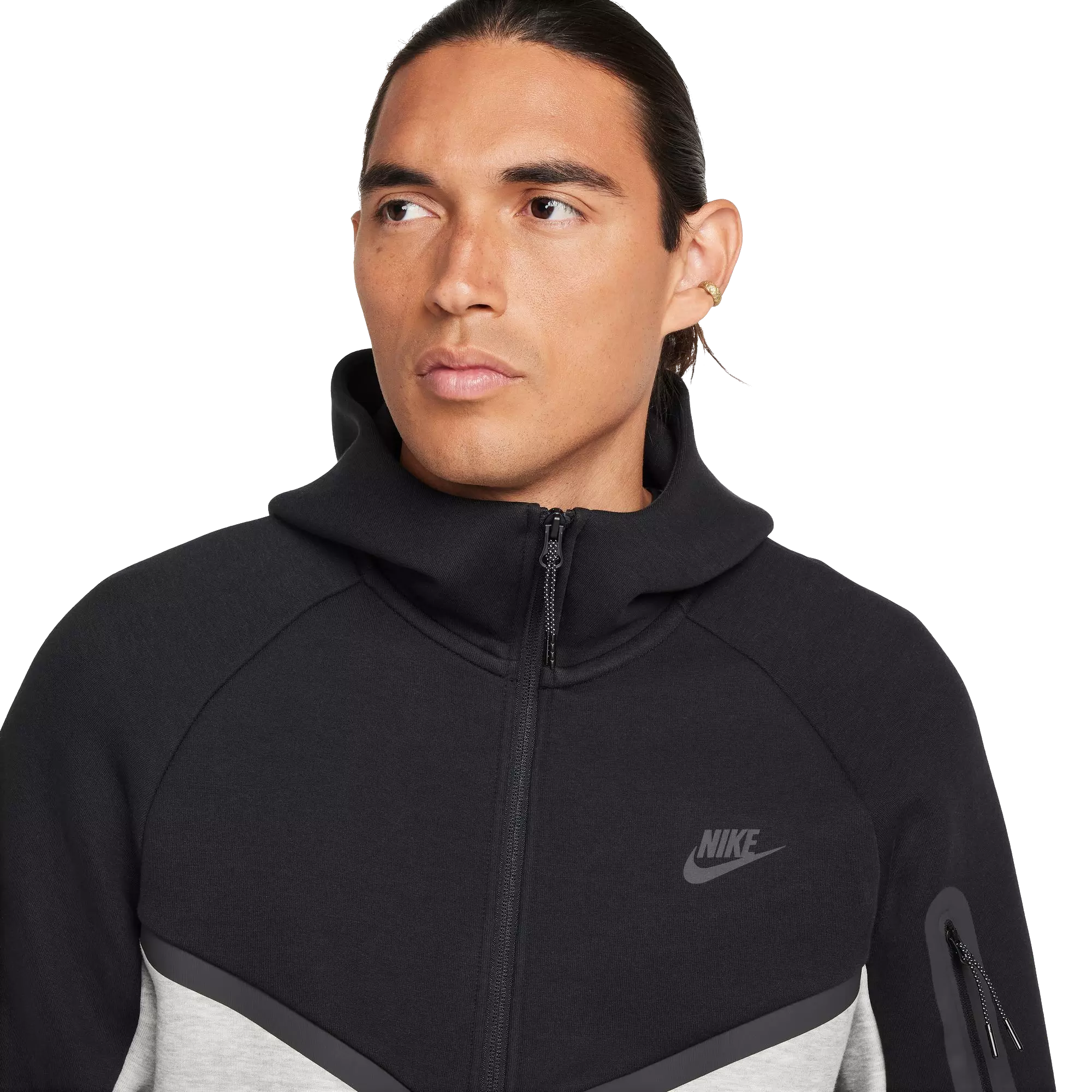 Nike Men's Tech Full-Zip Windrunner Jacket - GREY