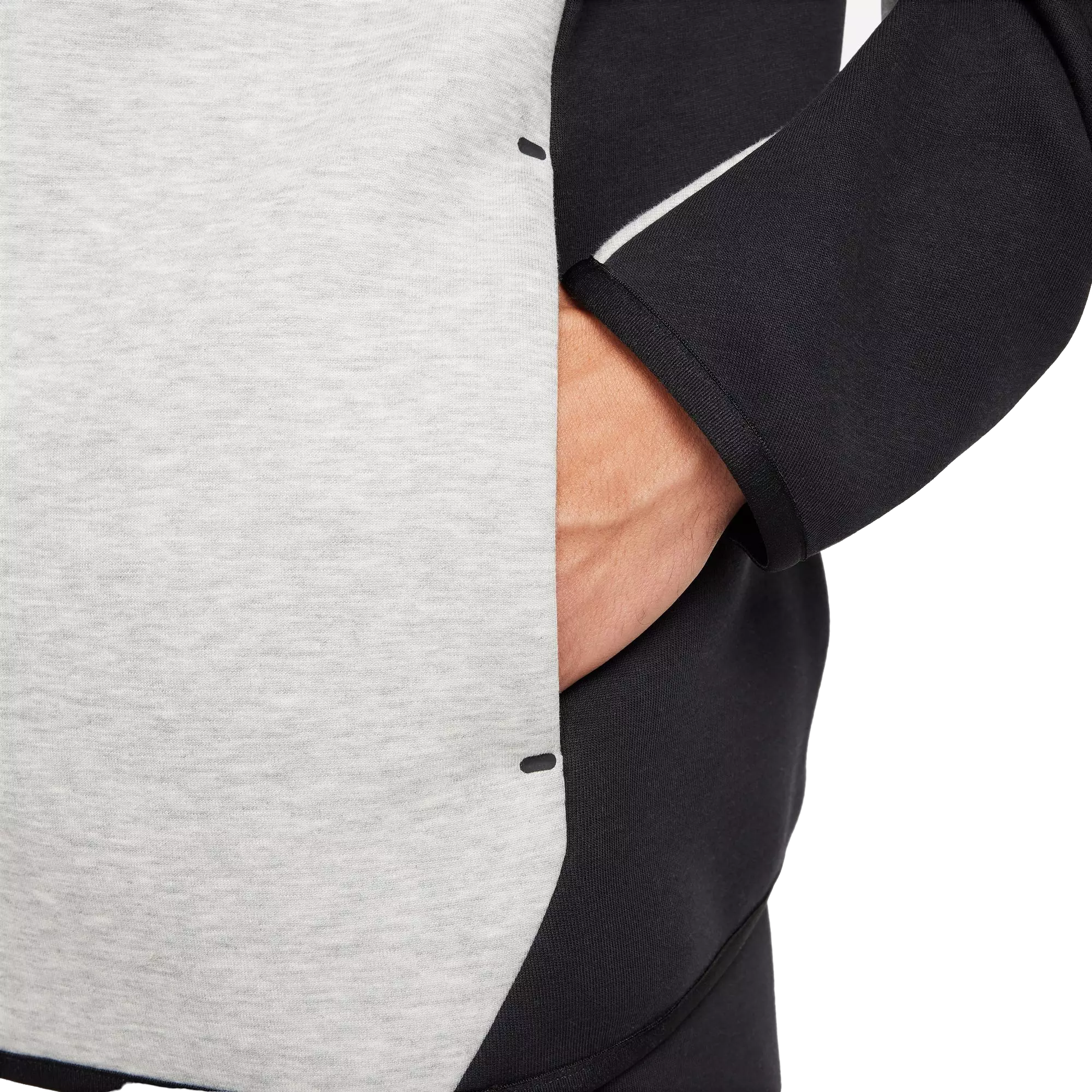 Nike Men's Tech Full-Zip Windrunner Jacket - Grey - GREY