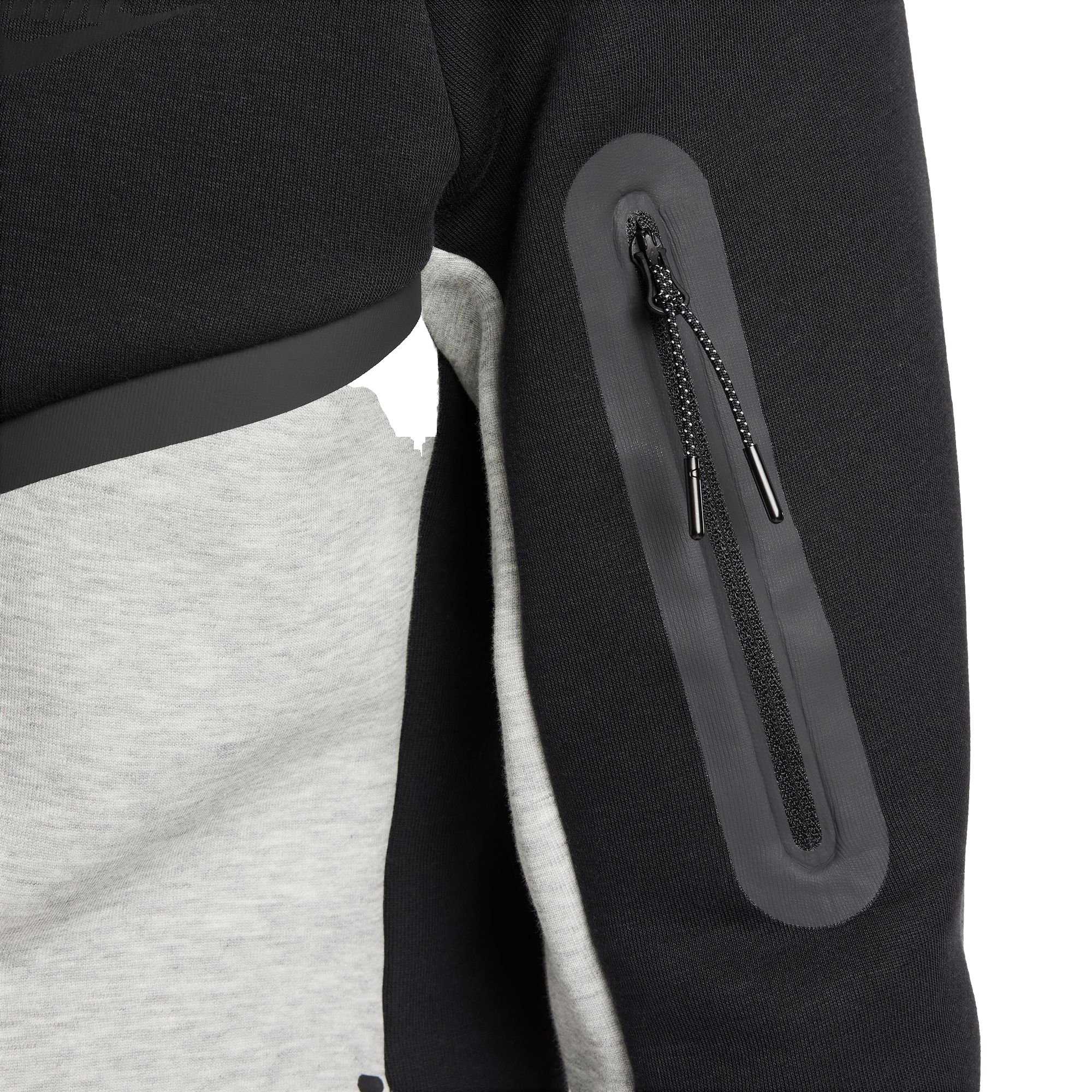 Nike Men's Tech Full-Zip Windrunner Jacket - Grey - GREY Thumbnail View 6