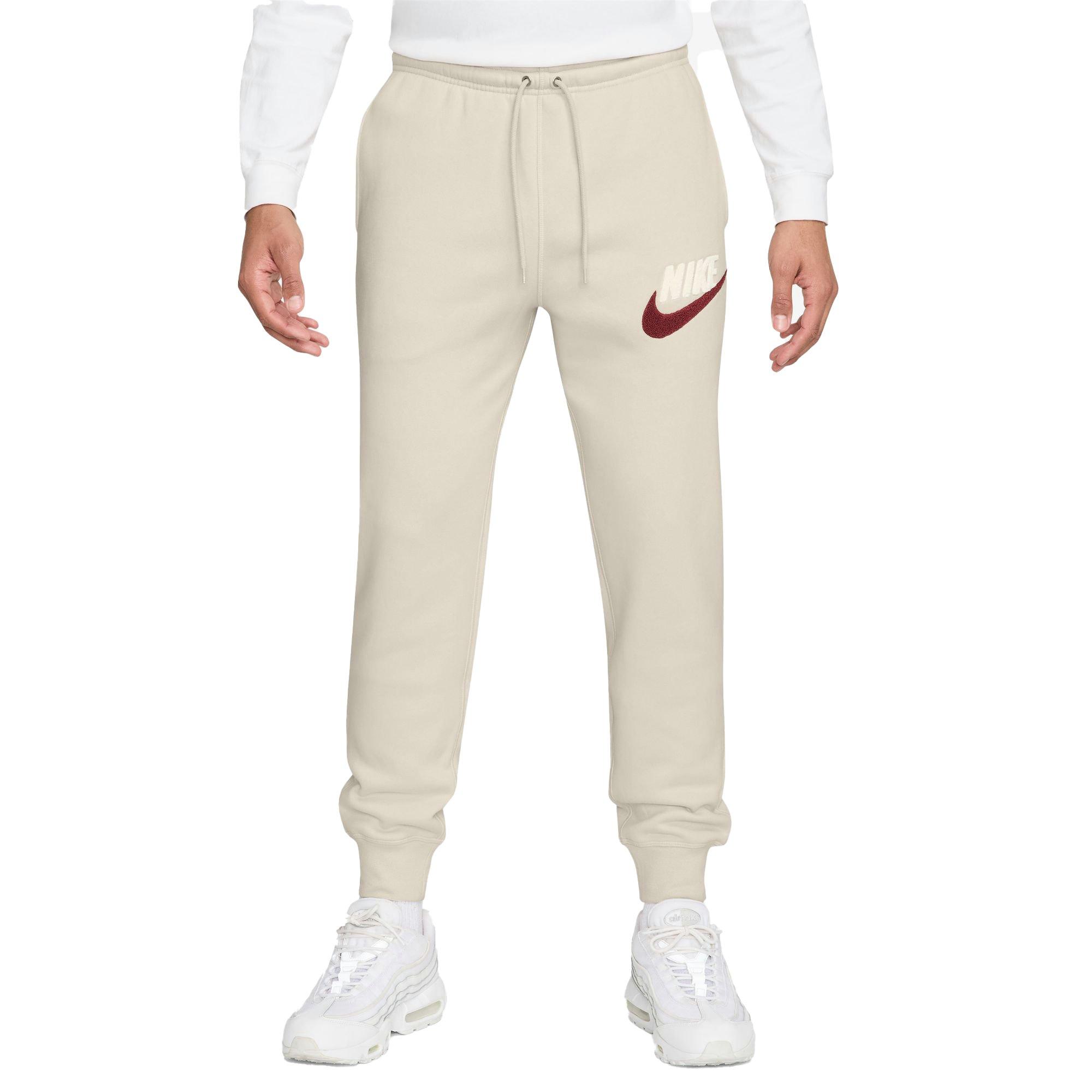 Nike Men's Club Fleece Joggers-Lt Brown - LT BROWN