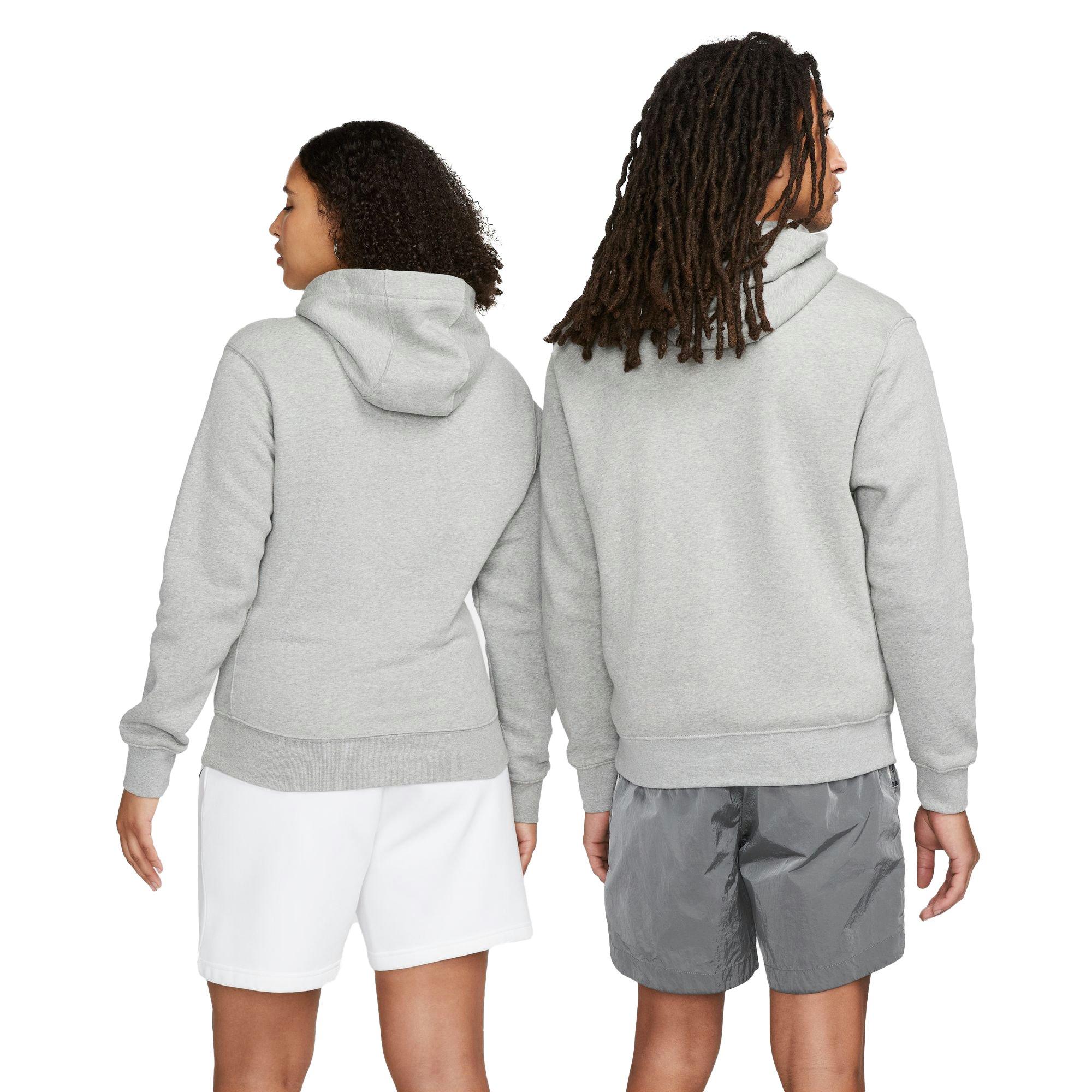 Nike Men's Sportswear Club Fleece Pullover Hoodie-Grey