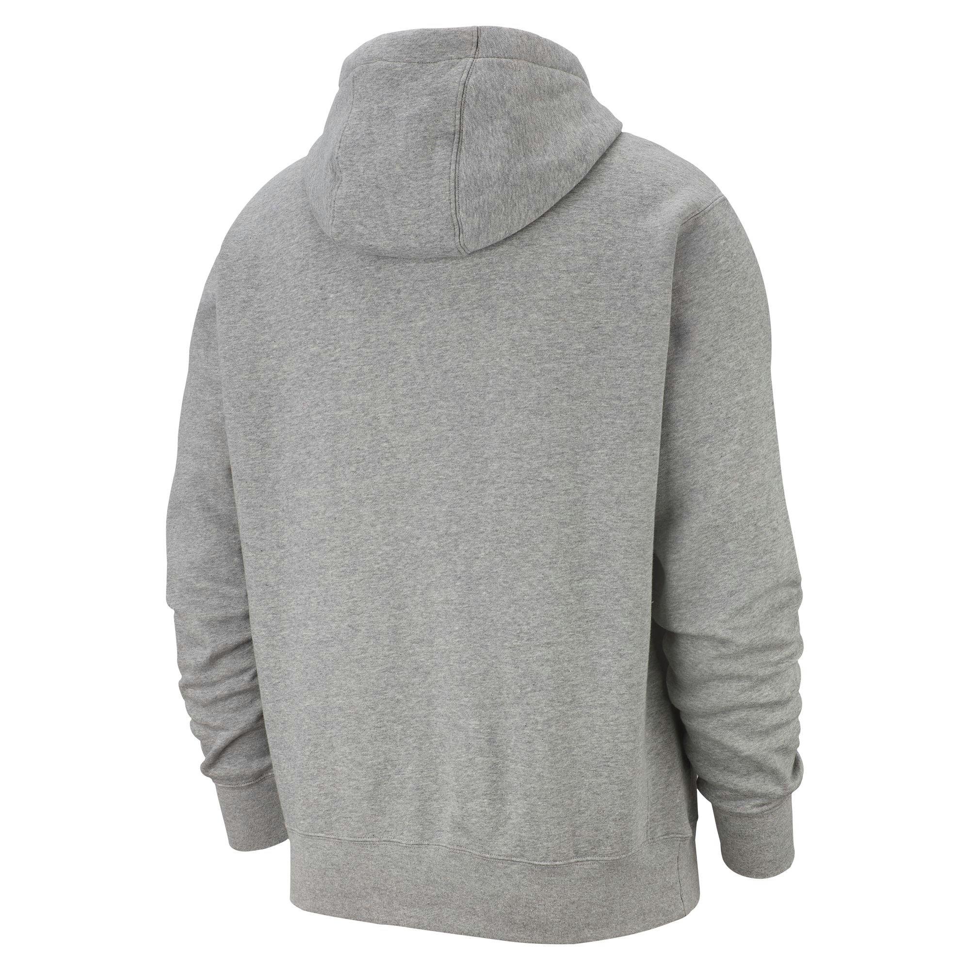 Nike Men's Sportswear Club Fleece Pullover Hoodie-Grey