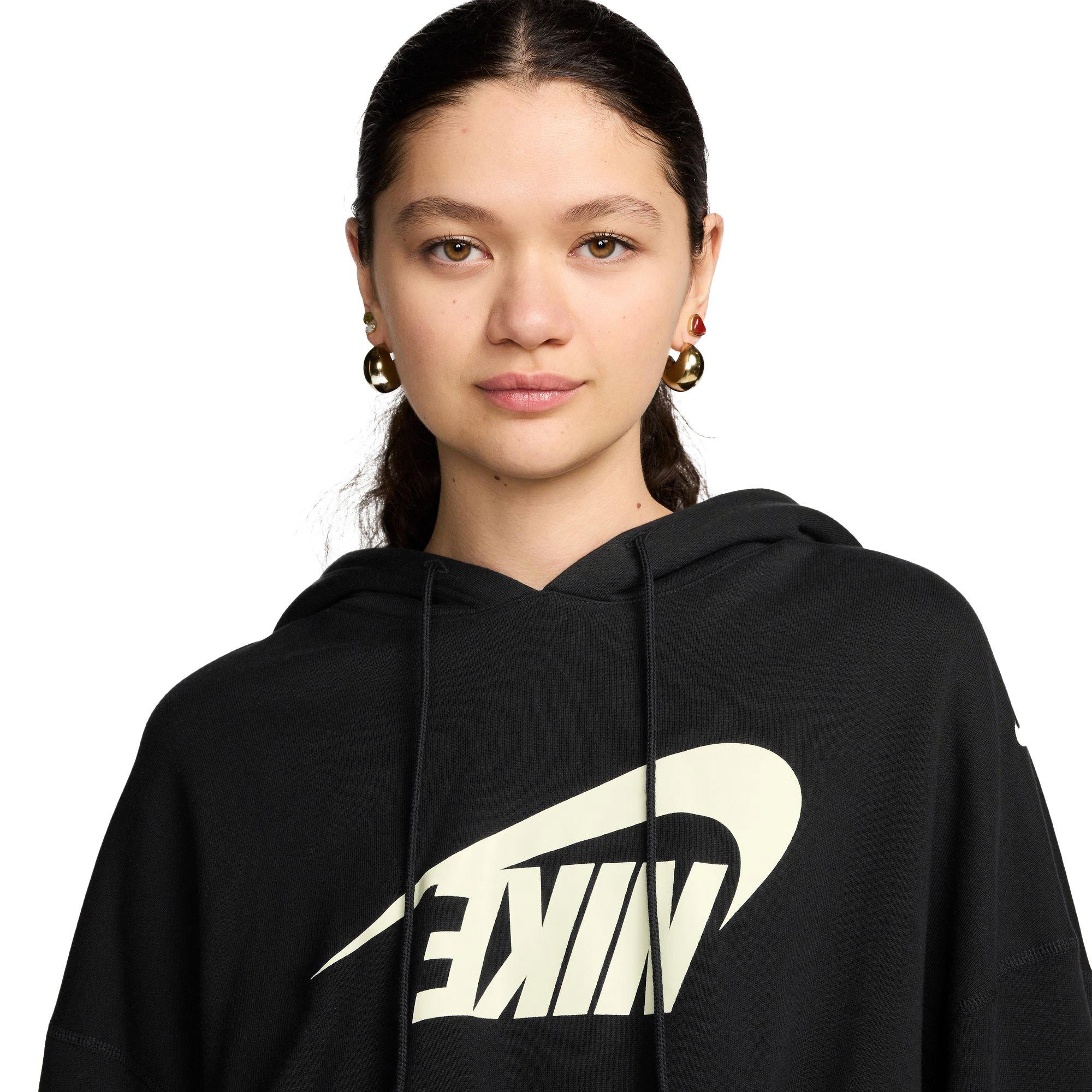 Nike Sportswear Oversized Fleece Pullover Crop Women's Hoodie