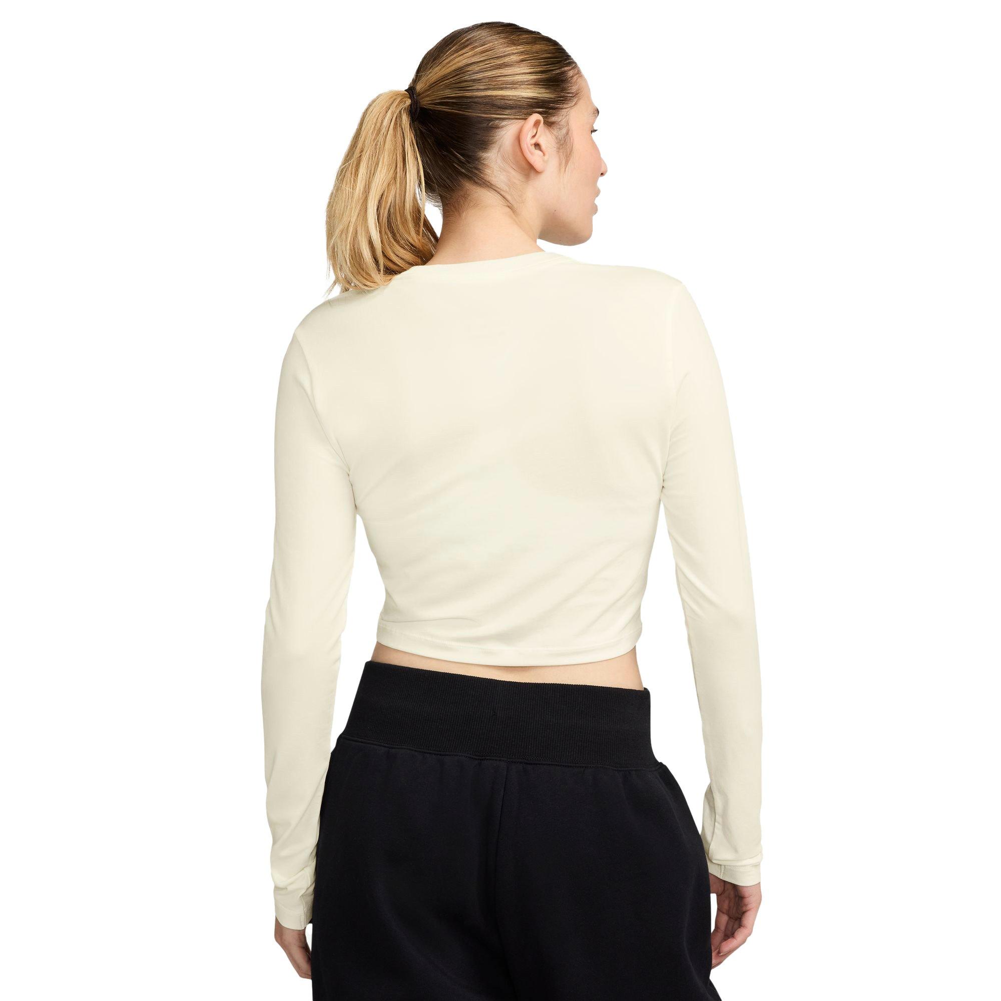 Nike Sportswear Chill Knit Slim Long-Sleeve Crop Women's Shirt