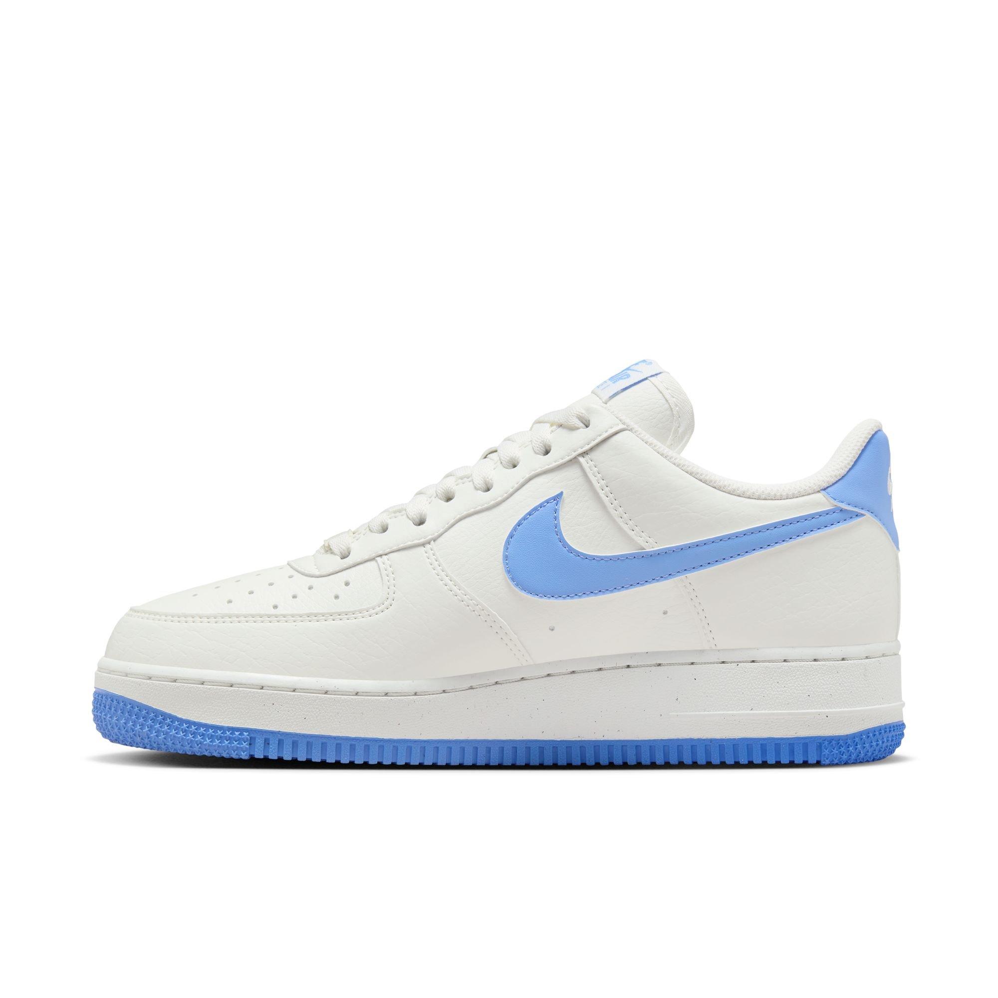 Nike Air Force 1 '07 Next Nature "Sail/Royal Pulse" Women's Shoe - OFF-WHITE/BLUE Thumbnail View 3