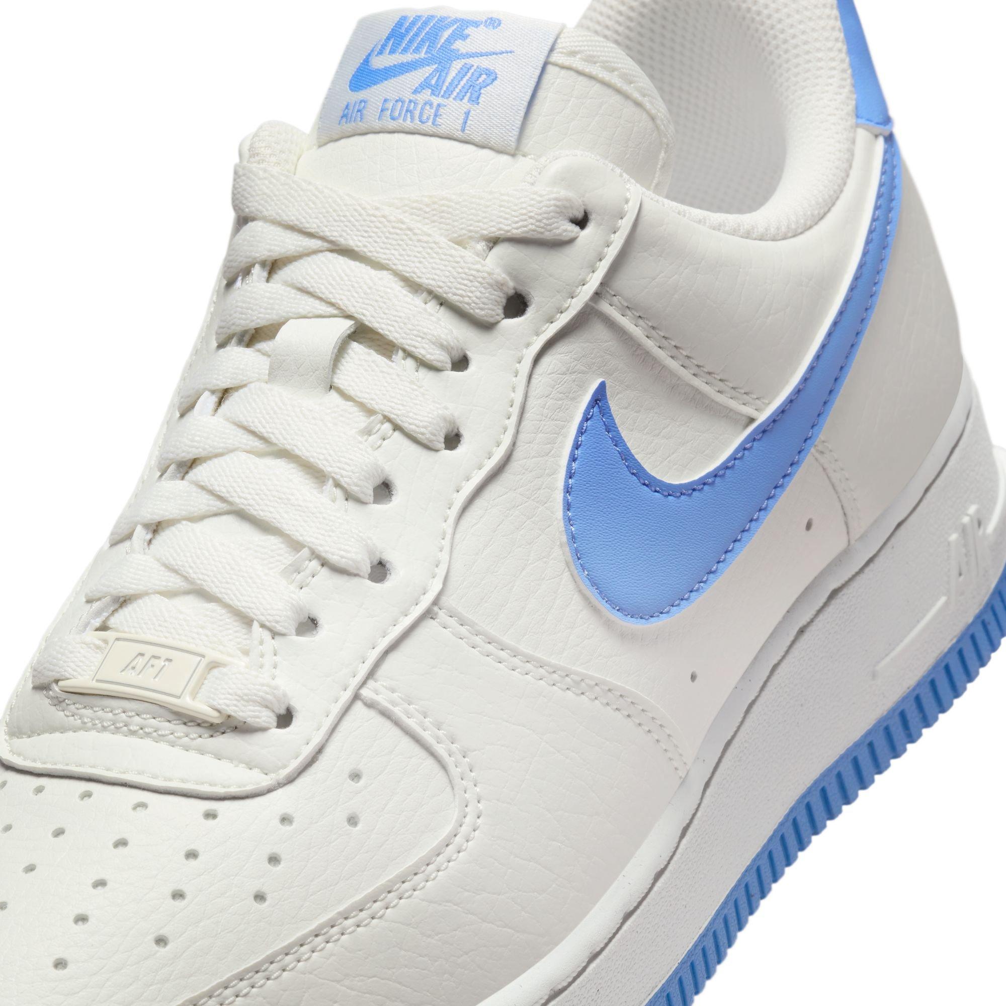 Nike Air Force 1 '07 Next Nature "Sail/Royal Pulse" Women's Shoe - OFF-WHITE/BLUE Thumbnail View 9