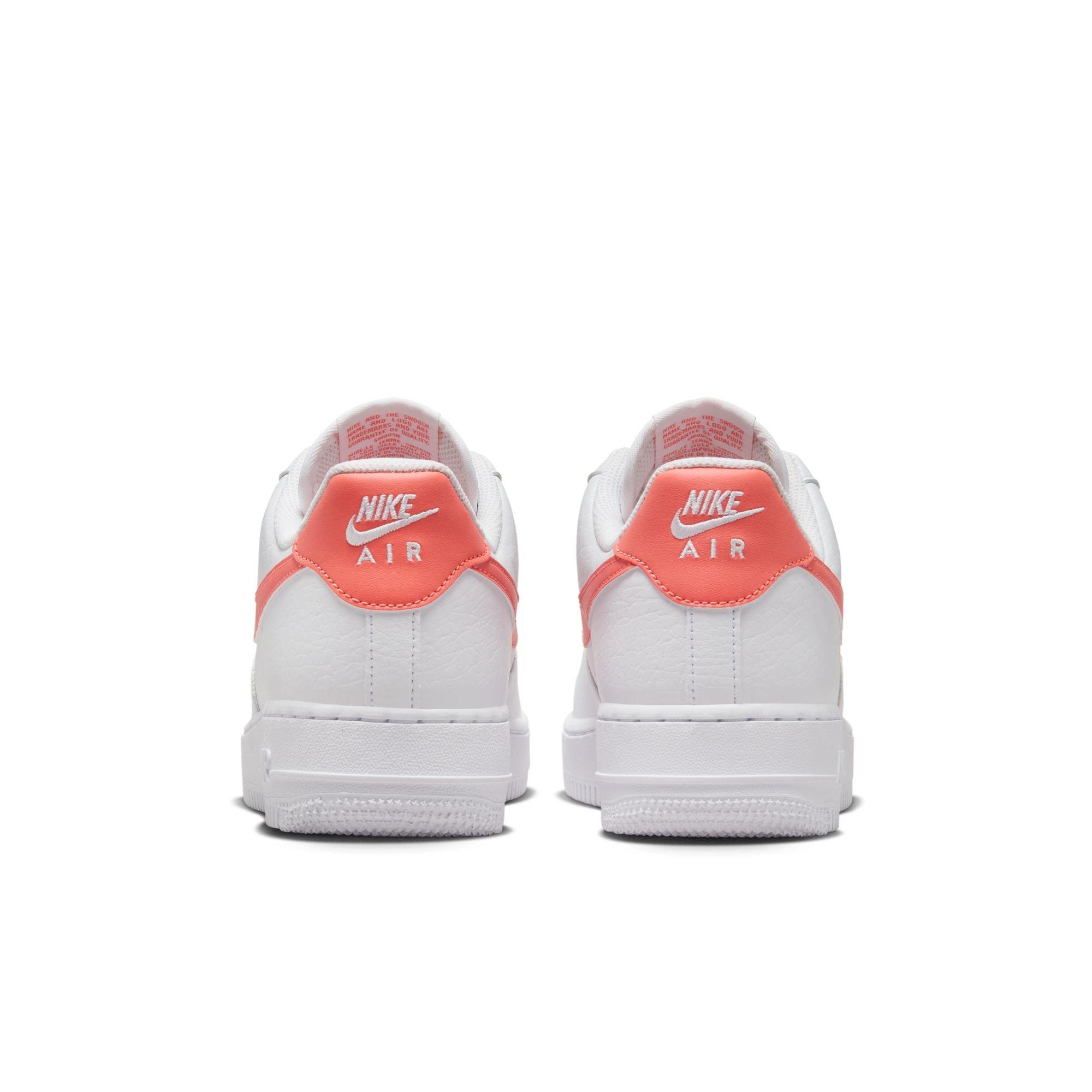 Nike Air Force 1 '07 Next Nature "White/Lt Wild Mango" Women's Shoe - WHITE/MANGO Thumbnail View 7