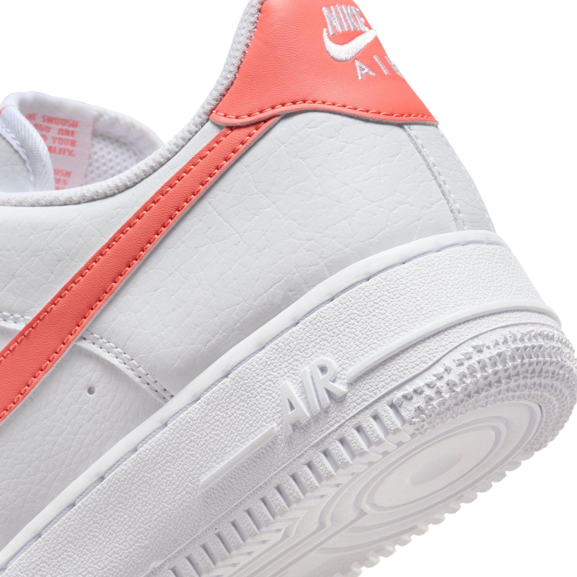 Nike Air Force 1 '07 Next Nature "White/Lt Wild Mango" Women's Shoe - WHITE/MANGO Thumbnail View 11