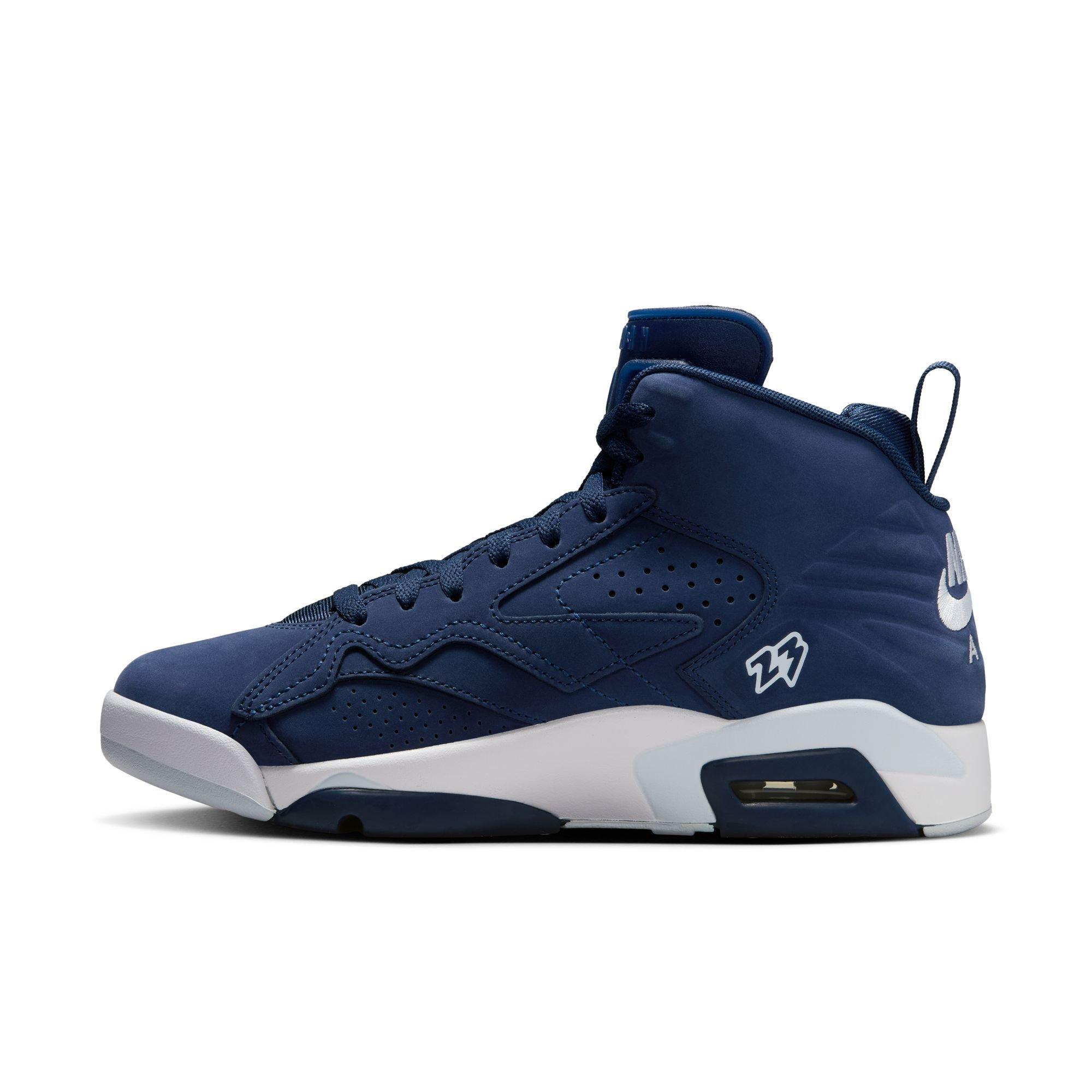Jordan MVP "Midnight Navy/Football Grey/White" Women's Shoe - NAVY/GREY Thumbnail View 4