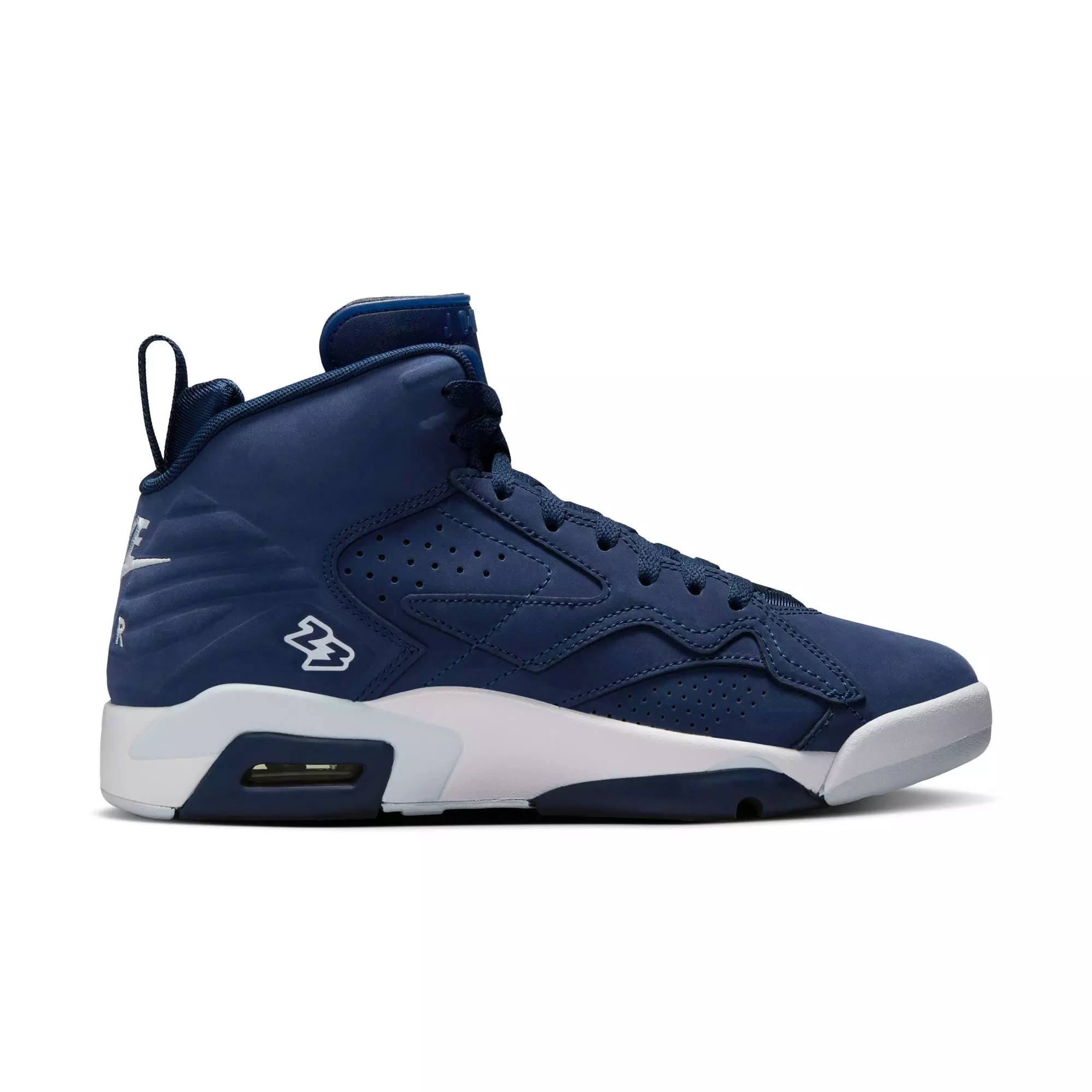 Jordan MVP "Midnight Navy/Football Grey/White" Women's Shoe - NAVY/GREY
