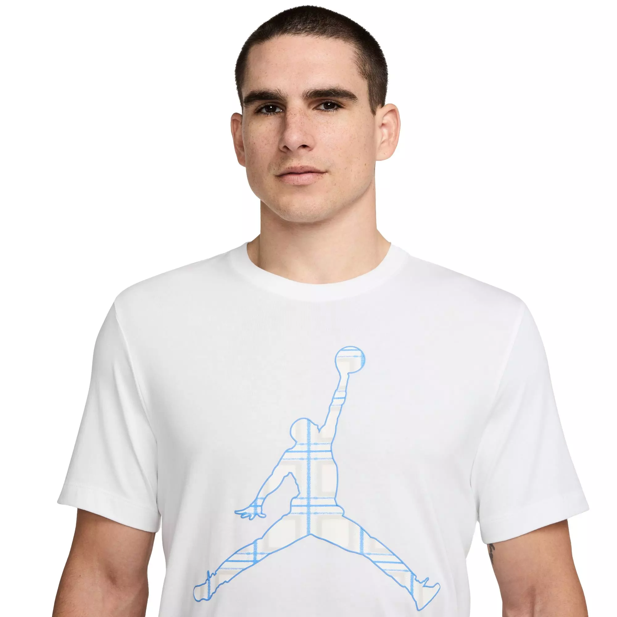 Jordan Men's Flight Essentials Holiday Tee-White - WHITE