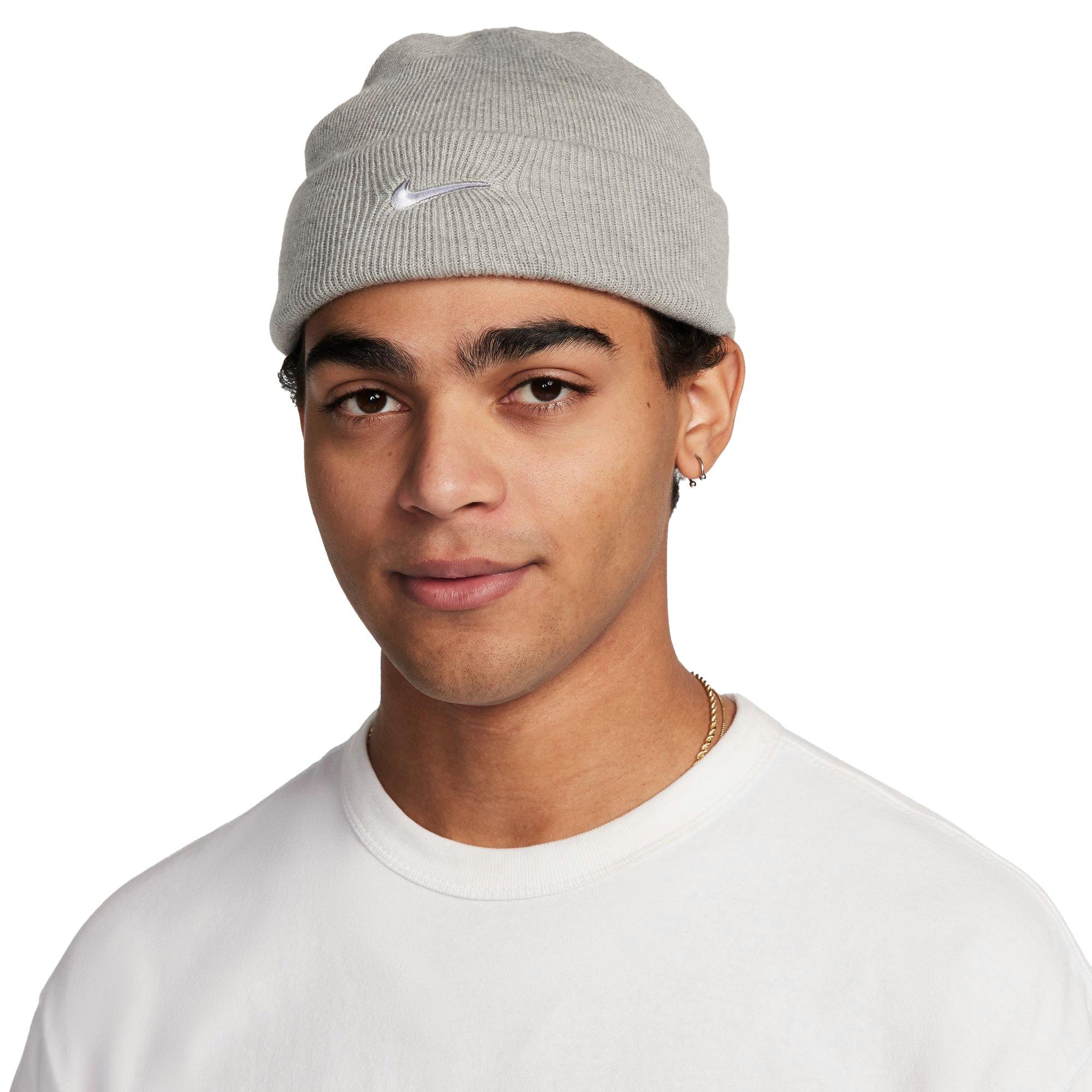 Nike Terra Swoosh Beanie-Dk Grey - DK GREY