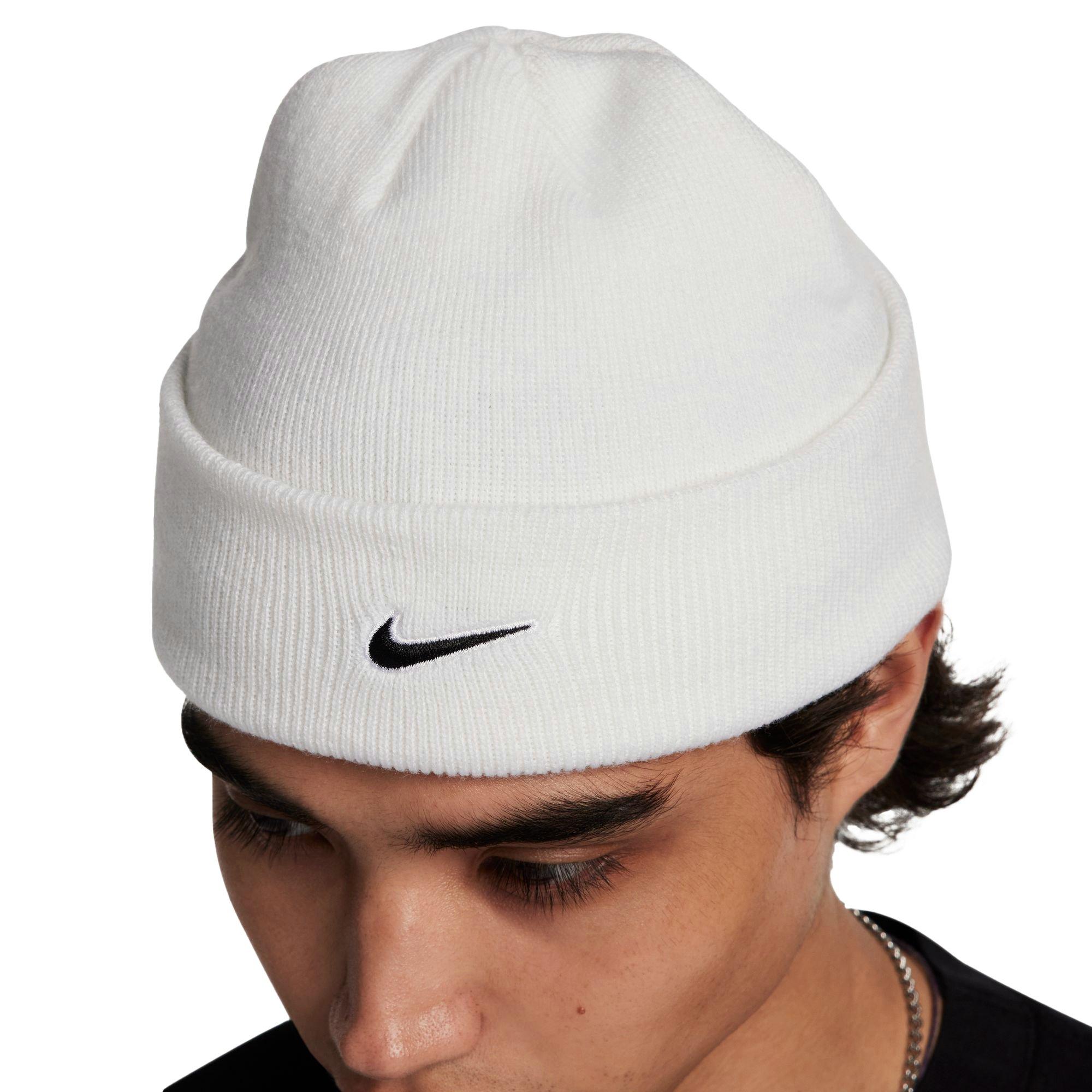 Nike Terra Swoosh White Beanie