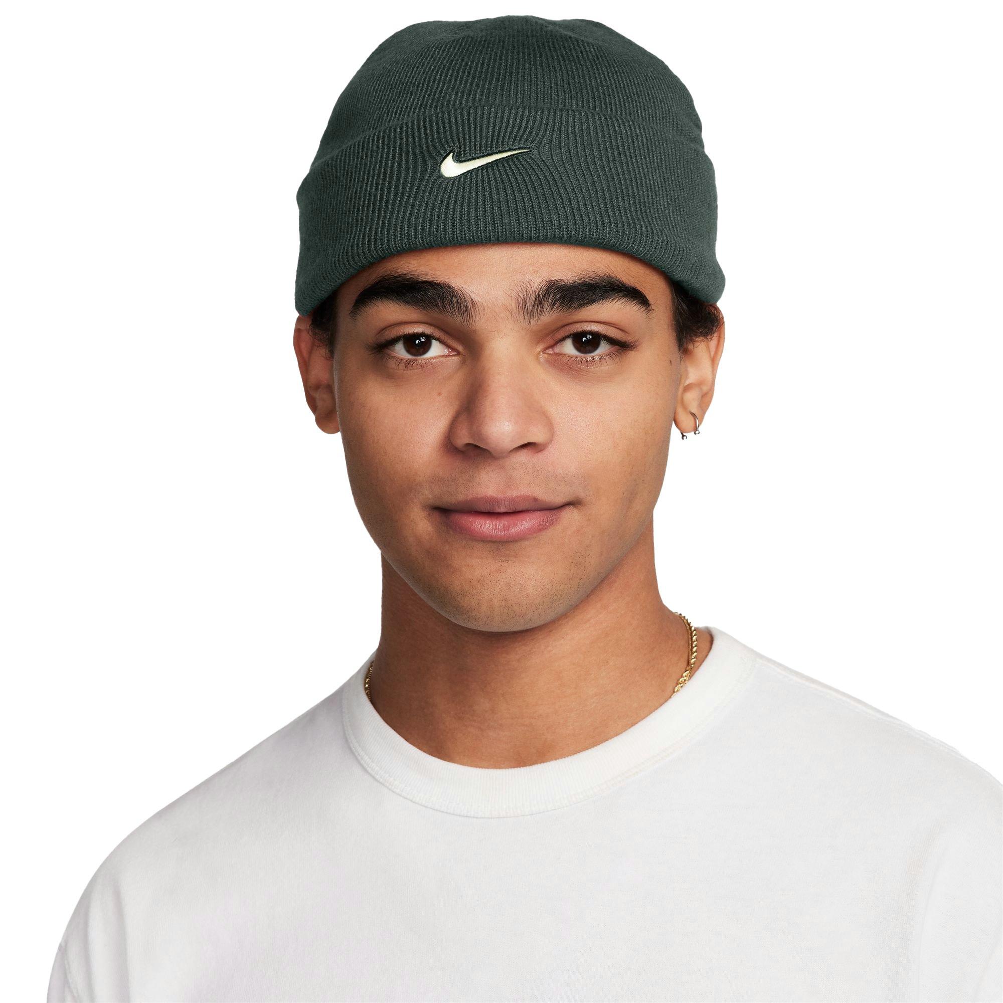 Nike Terra Swoosh Beanie-Dk Green - DK GREEN