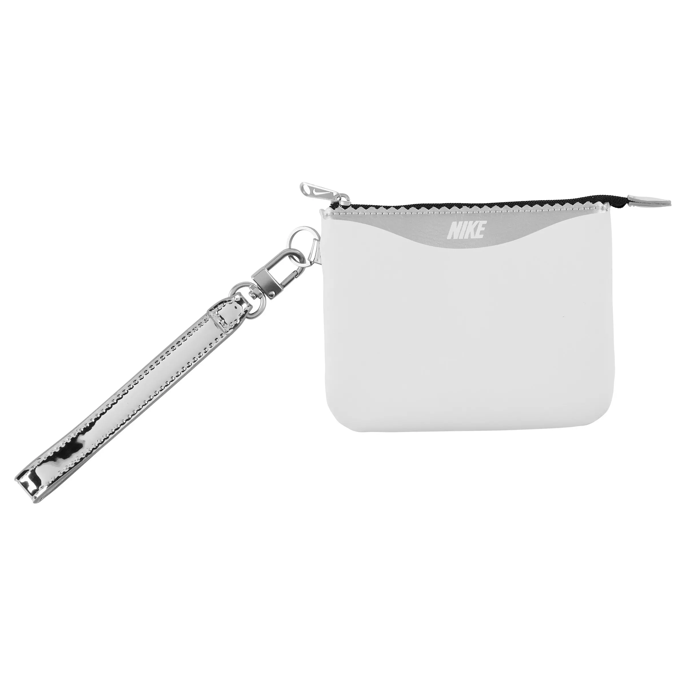 Nike Icon Cortez Chrome Wristlet - WHITE/SILVER