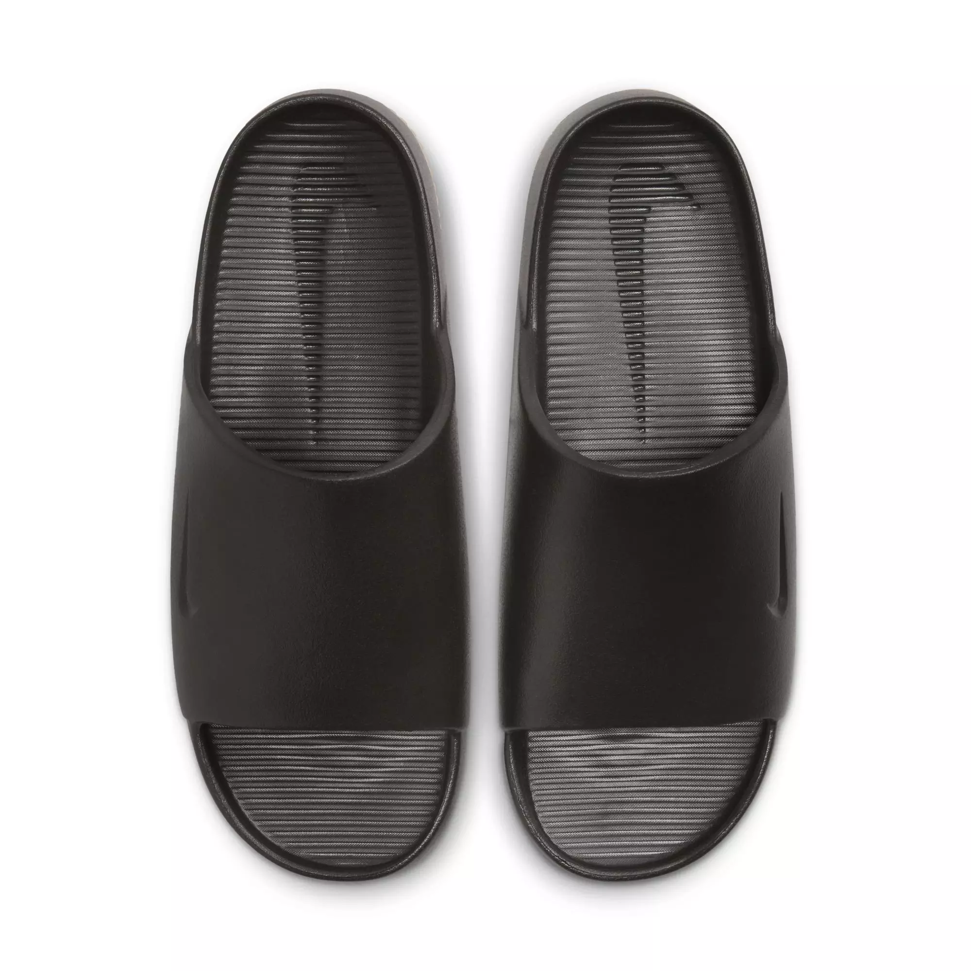Nike Calm "Black/Gum Med Brown" Men's Slide - BLACK