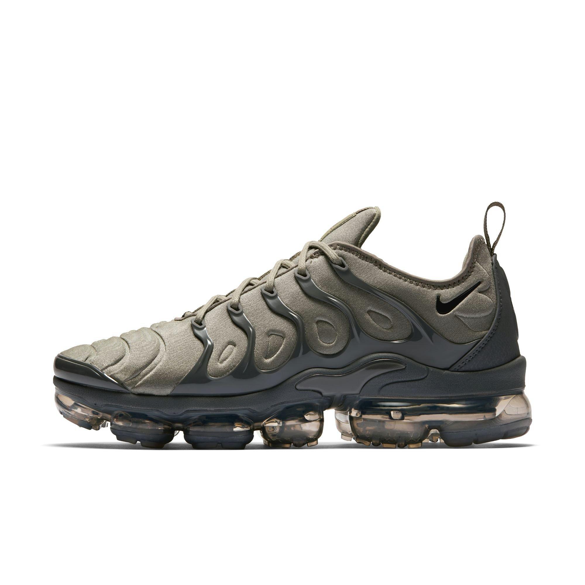 Nike Air VaporMax Plus "Dark Stucco/White/Dark Grey/Anthracite" Men's Shoe - BROWN/GREY Thumbnail View 3