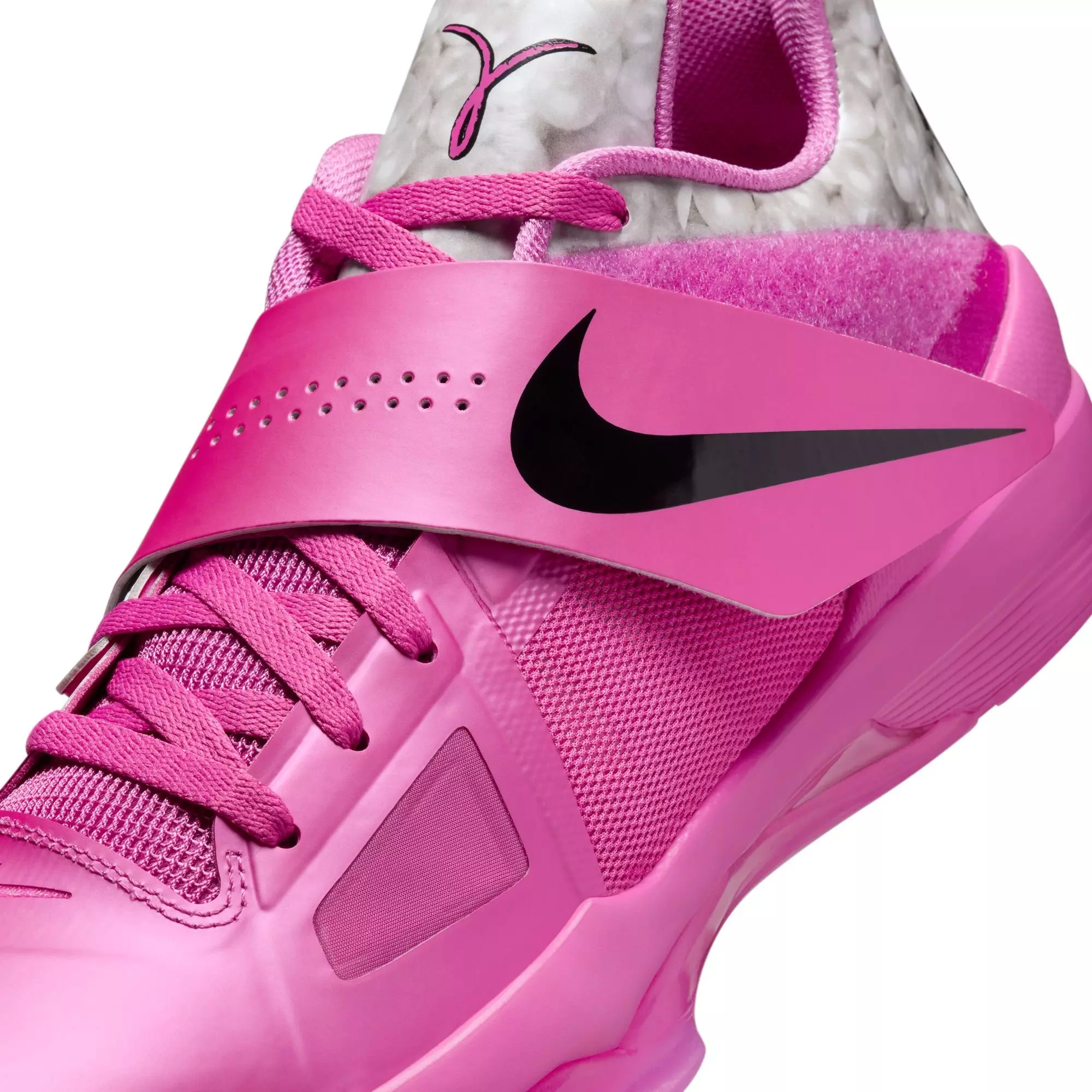 Nike KD 4 "Aunt Pearl" Men's Basketball Shoe - PINK