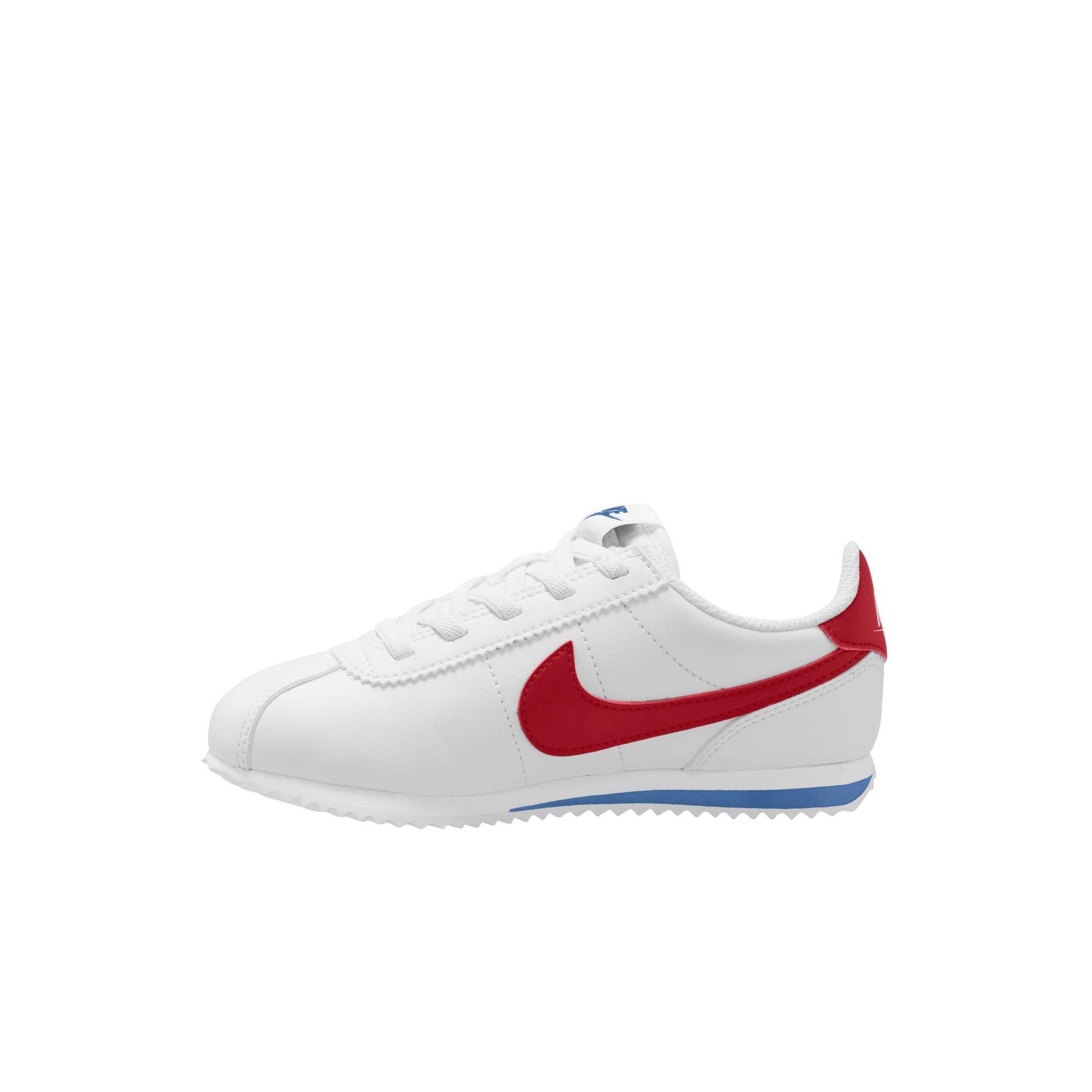 Nike Cortez Preschool Boys' "White/Varsity Red/Varsity Blue" Shoe