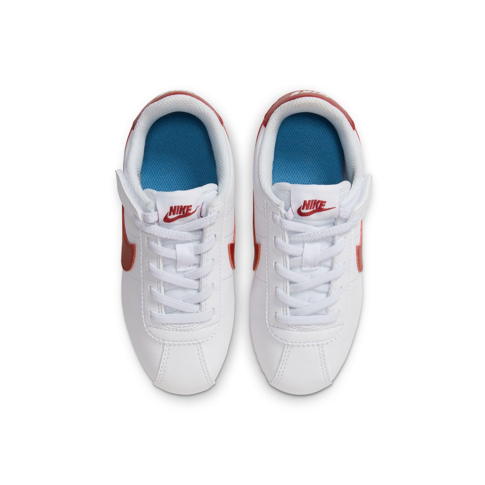 Nike Cortez EasyOn "White/Varsity Red/Varsity Blue" Toddler Boys' Shoe - WHITE/RED Thumbnail View 6